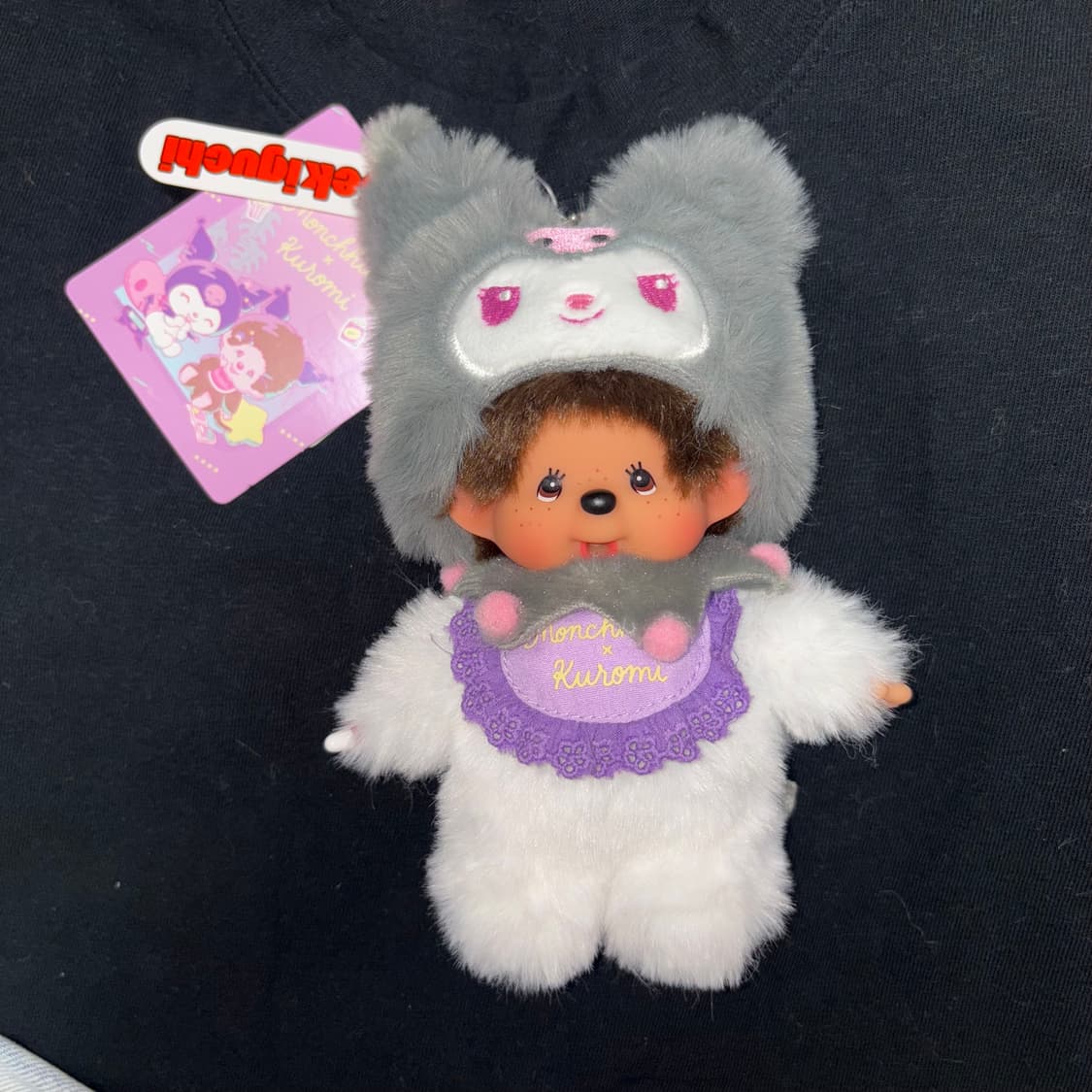 산리오 쿠로미 콜라보 몬치치 키링 상품이미지1