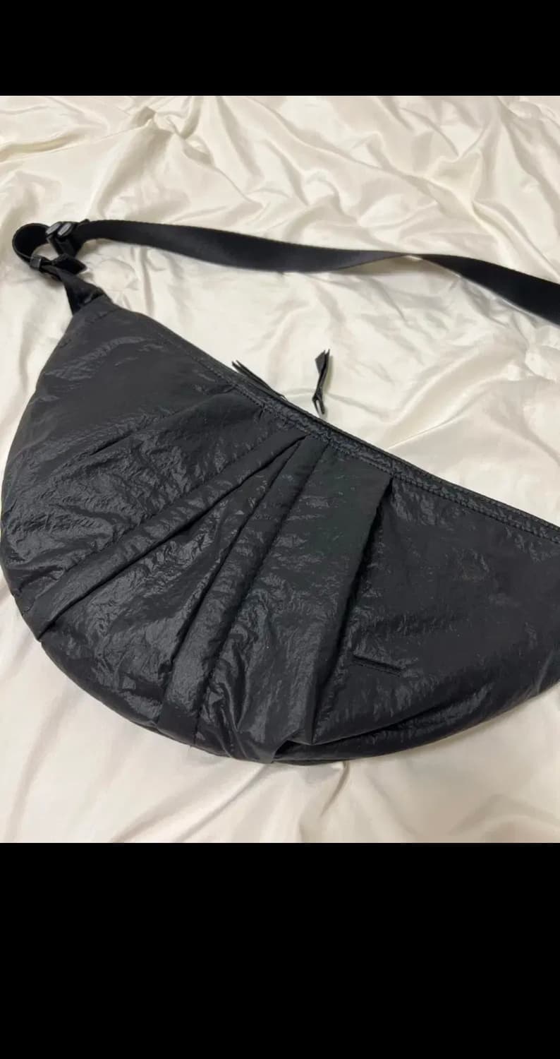 폴리테루 X 월스와일 무브먼트 카프백 블랙 나일론 상품이미지2