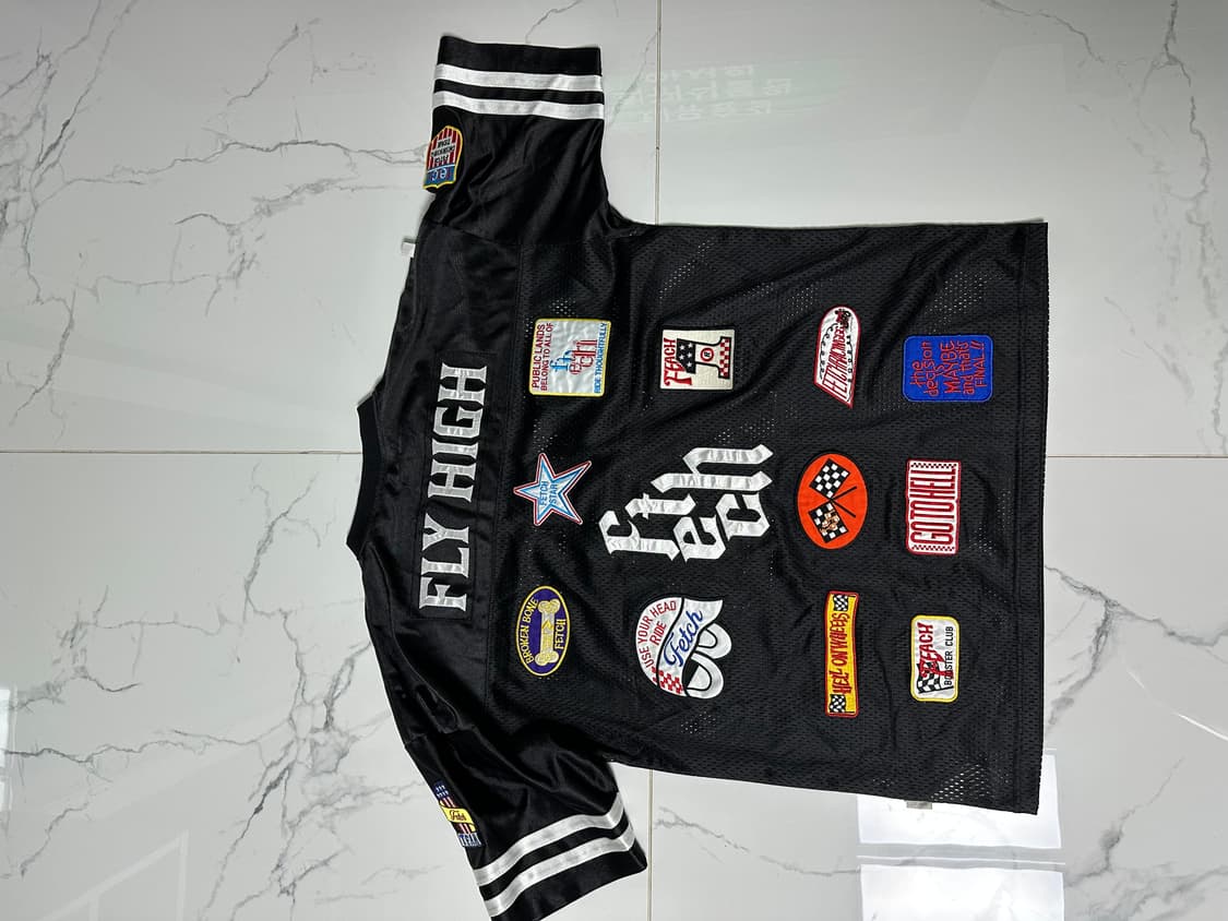 페치 선데이 져지 블랙 FOOTBALL RACING JERSEY 상품이미지2