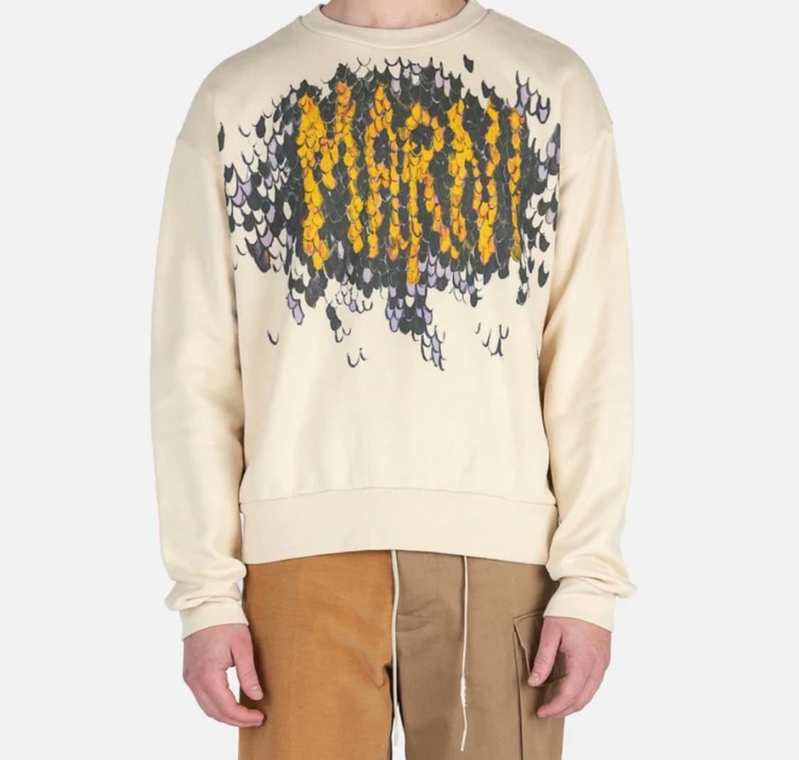 (50) Marni 마르니 로고 맨투맨 아이보리 상품이미지9