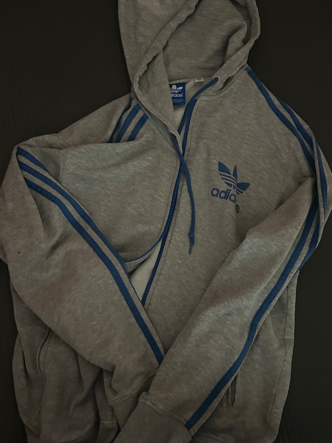 아디다스 빈티지 후드집업 상품이미지1