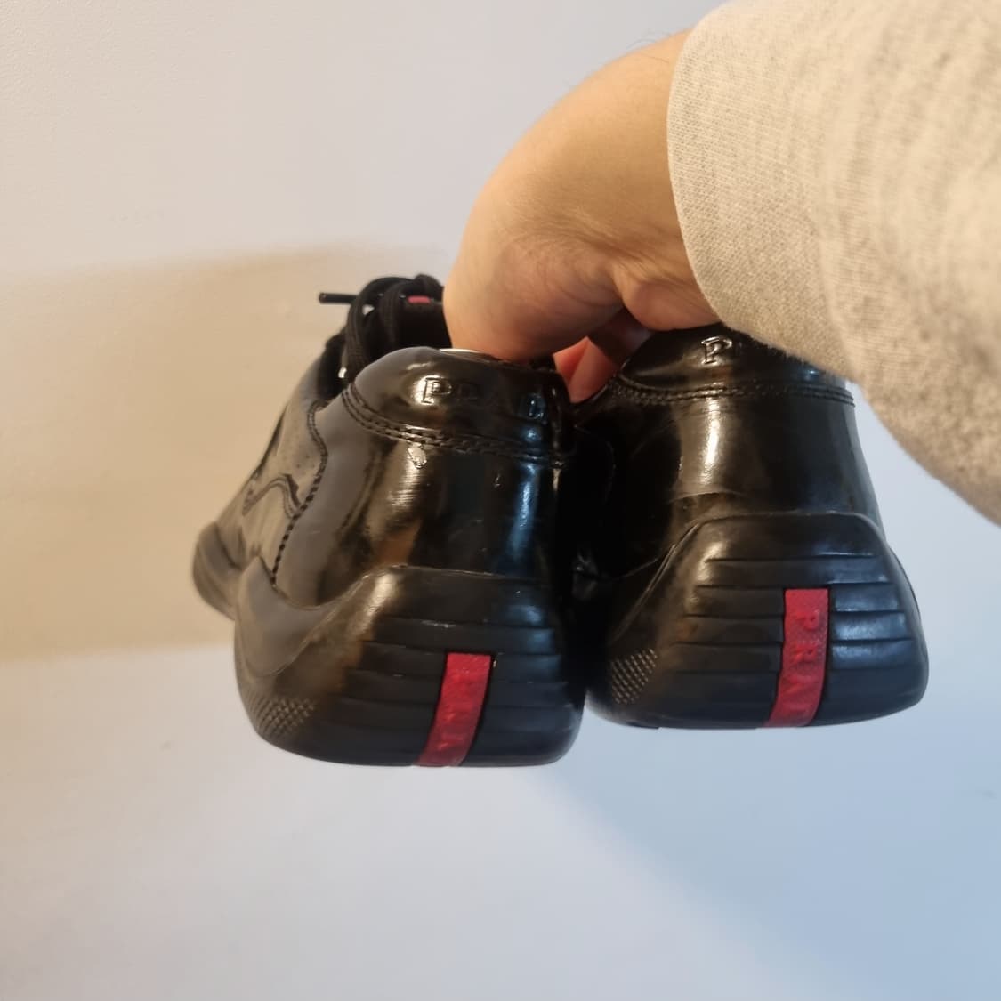 프라다 아메리칸컵 블랙 uk8 상품이미지3