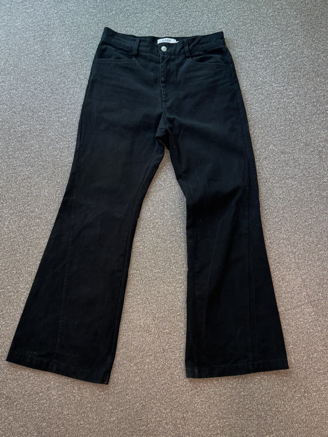 율러 신치백 플레어 코튼 팬츠 M 상품이미지7