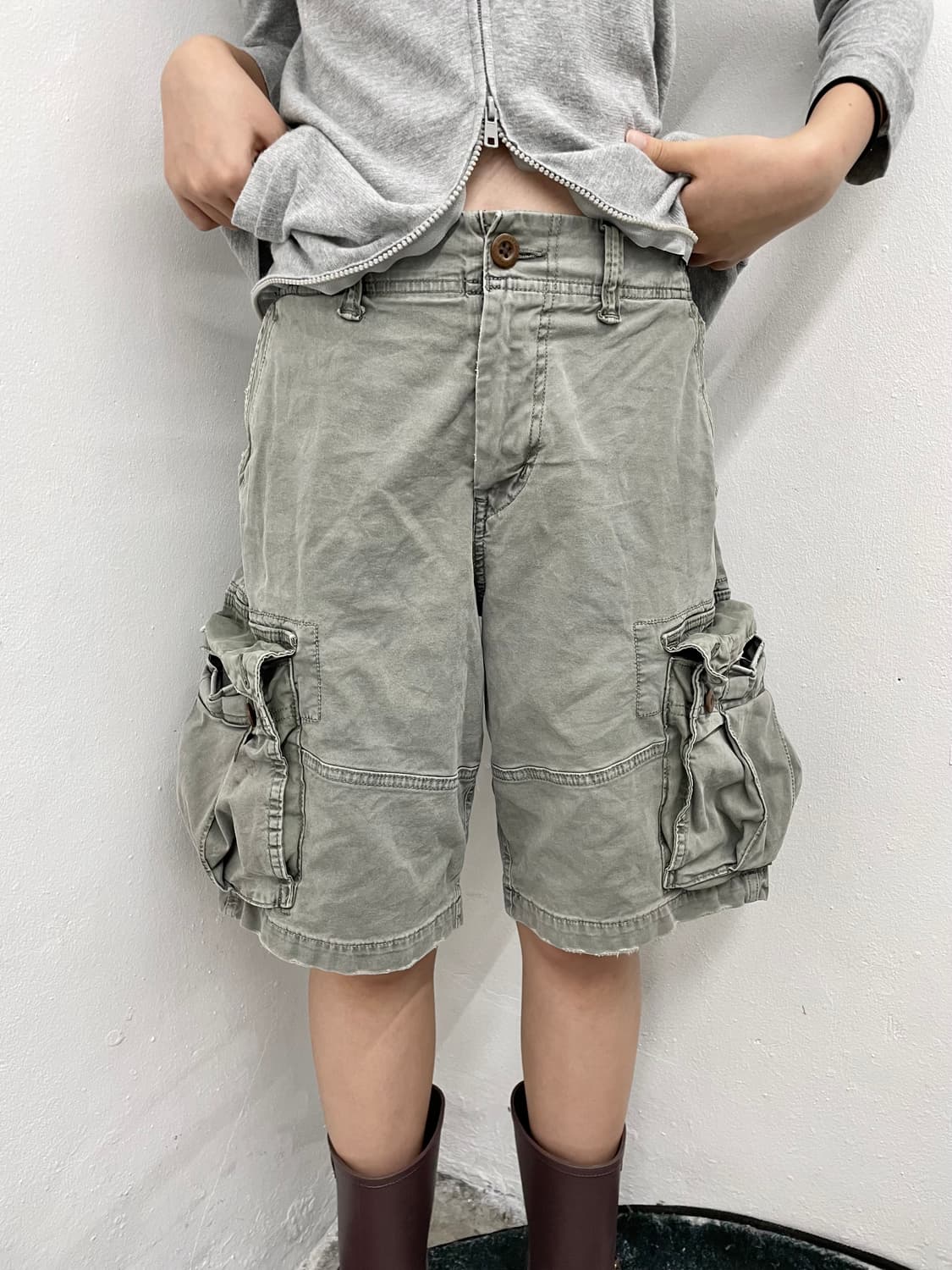 아메리칸이글 카고 포켓 버뮤다 팬츠 상품이미지1