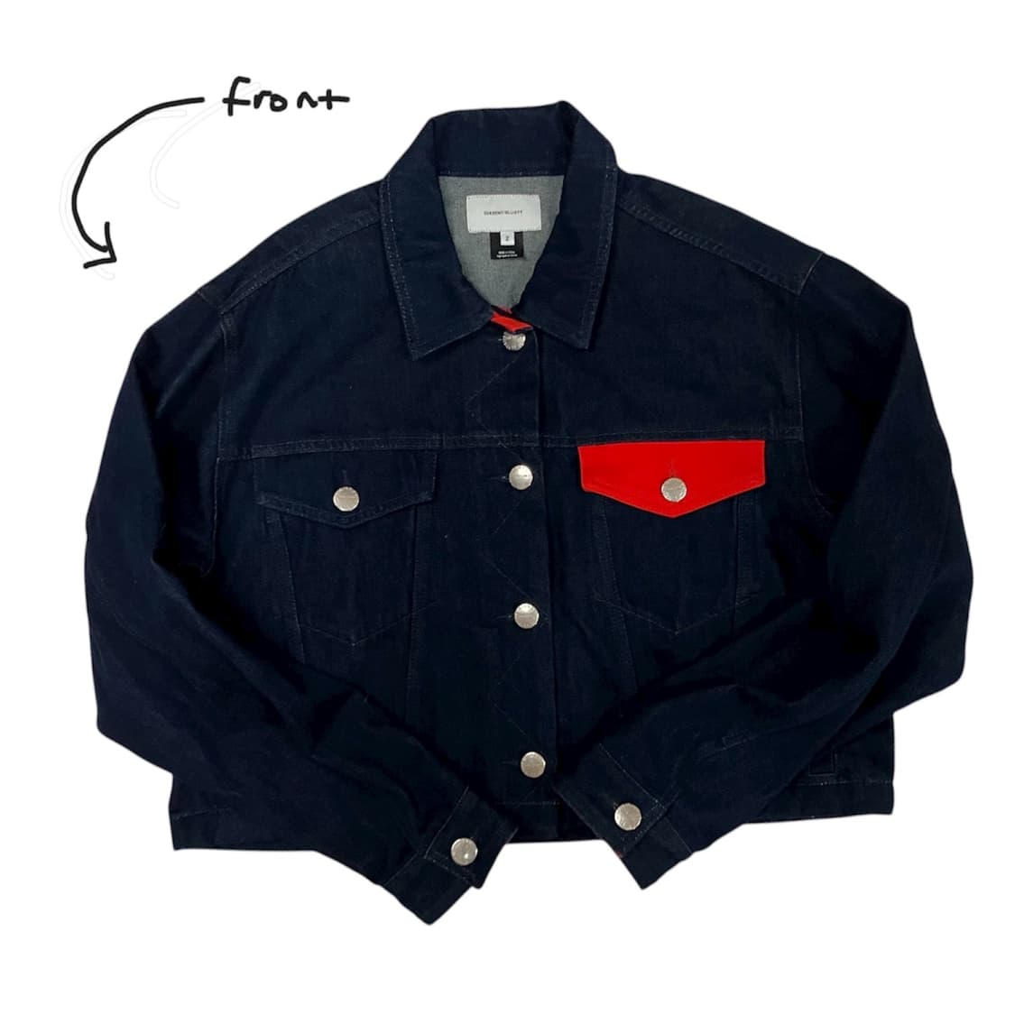 커런트엘리엇 청데님 자켓 M 상품이미지1