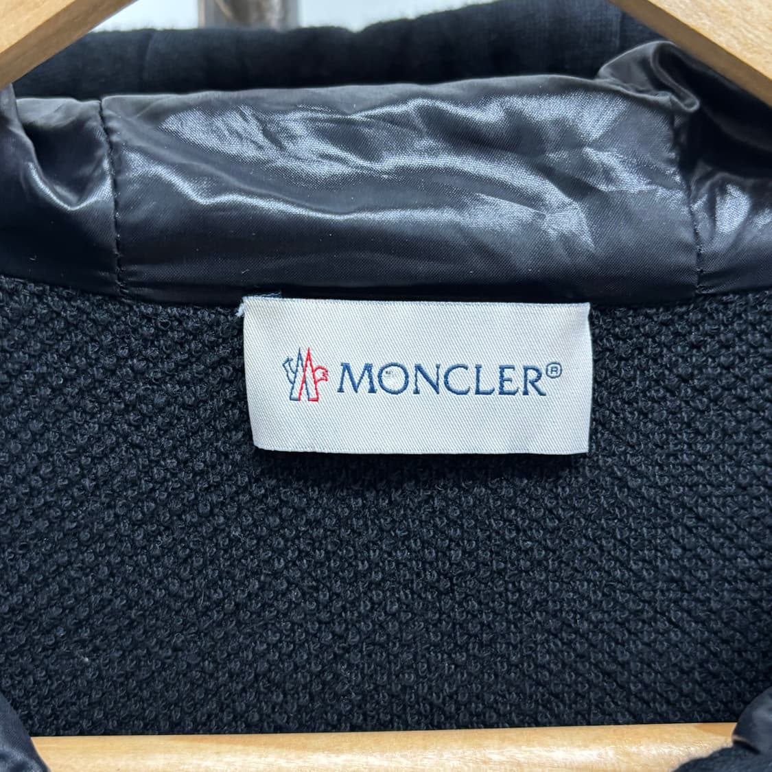 [S]몽클레어 니트 믹스 패딩집업 상품이미지3