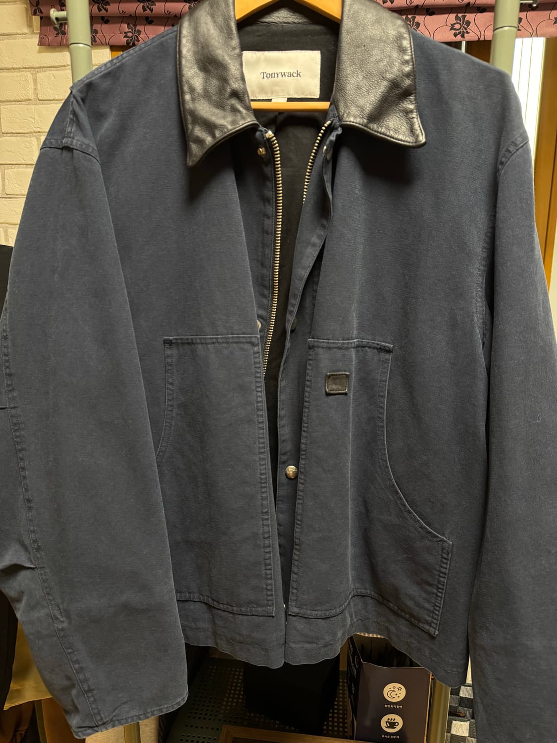 토니웩 가죽 카라 워크자켓(52) 상품이미지1