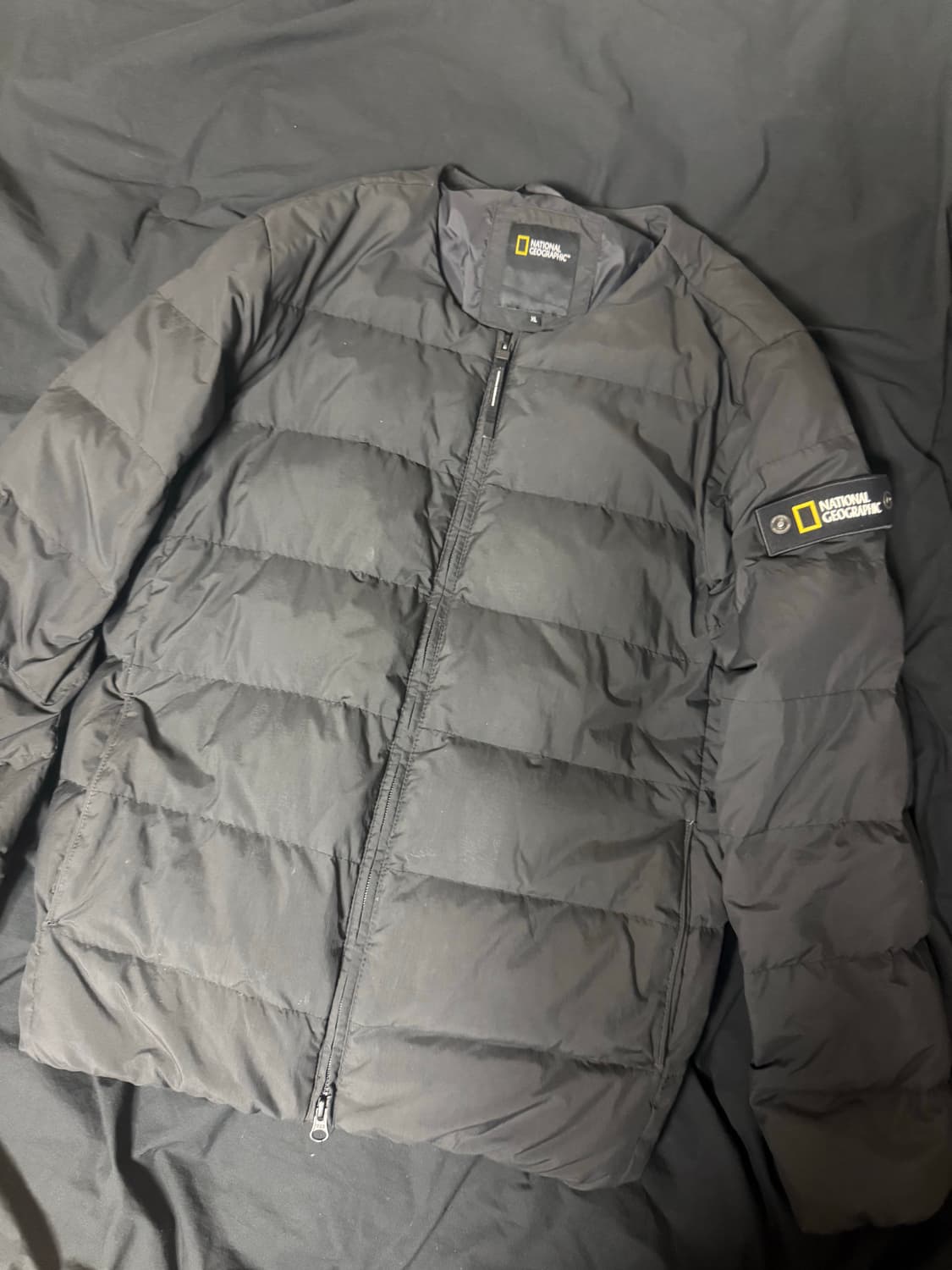 내셔널지오그래픽 경랑패딩 블랙 상품이미지1