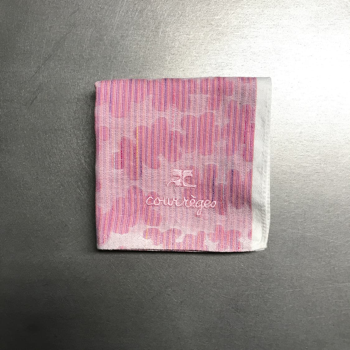 꾸레쥬 핑크 손수건 상품이미지1