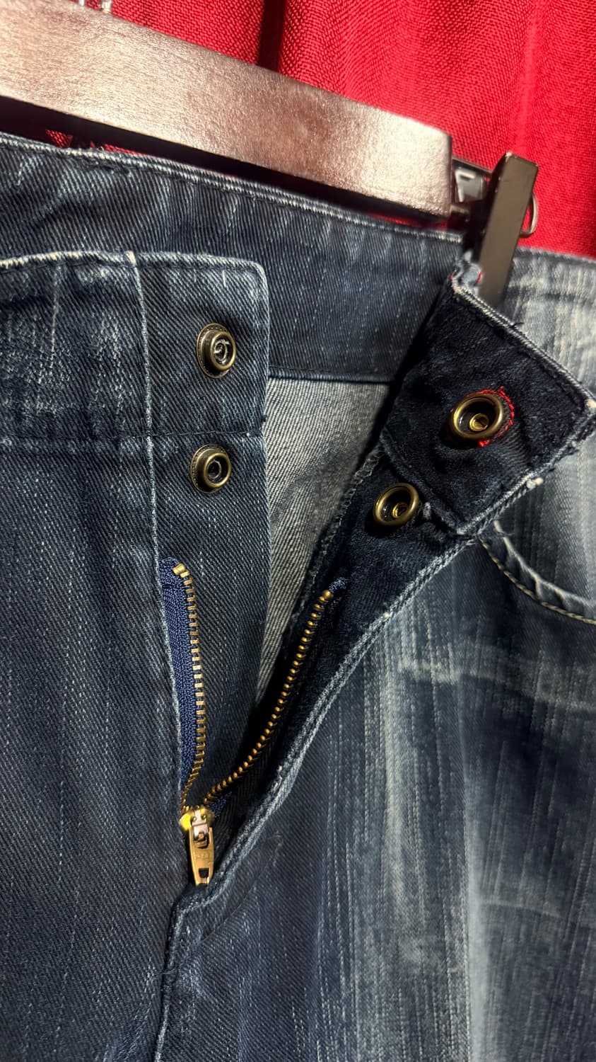 리바이스재팬 워싱 데님 34 상품이미지7