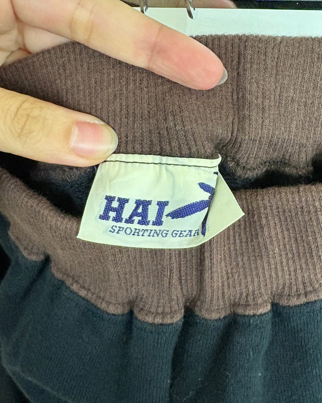 하이 스포르팅 기어 네이비 코튼 스웨트 스커트 상품이미지7