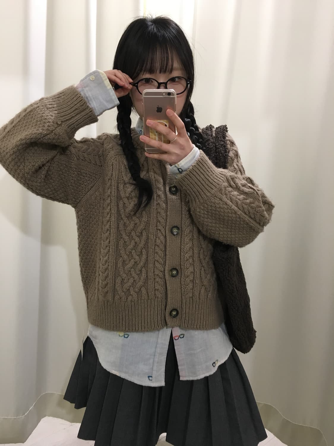 glass check shirt 상품이미지7