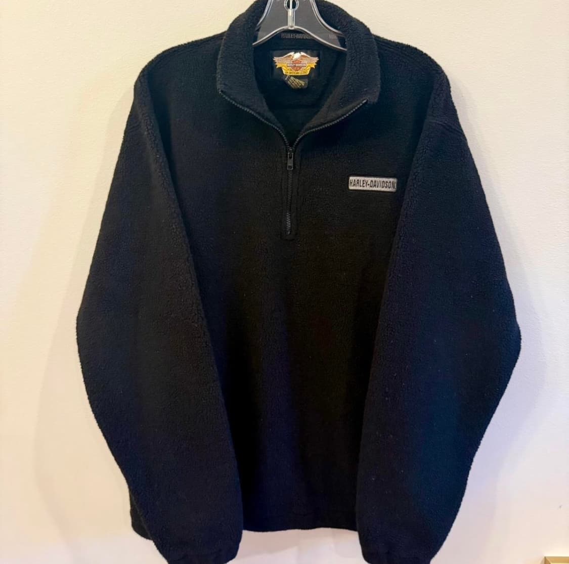 할리 데이비슨 2000s 폴라 플리스 쿼터 집업 M 상품이미지1