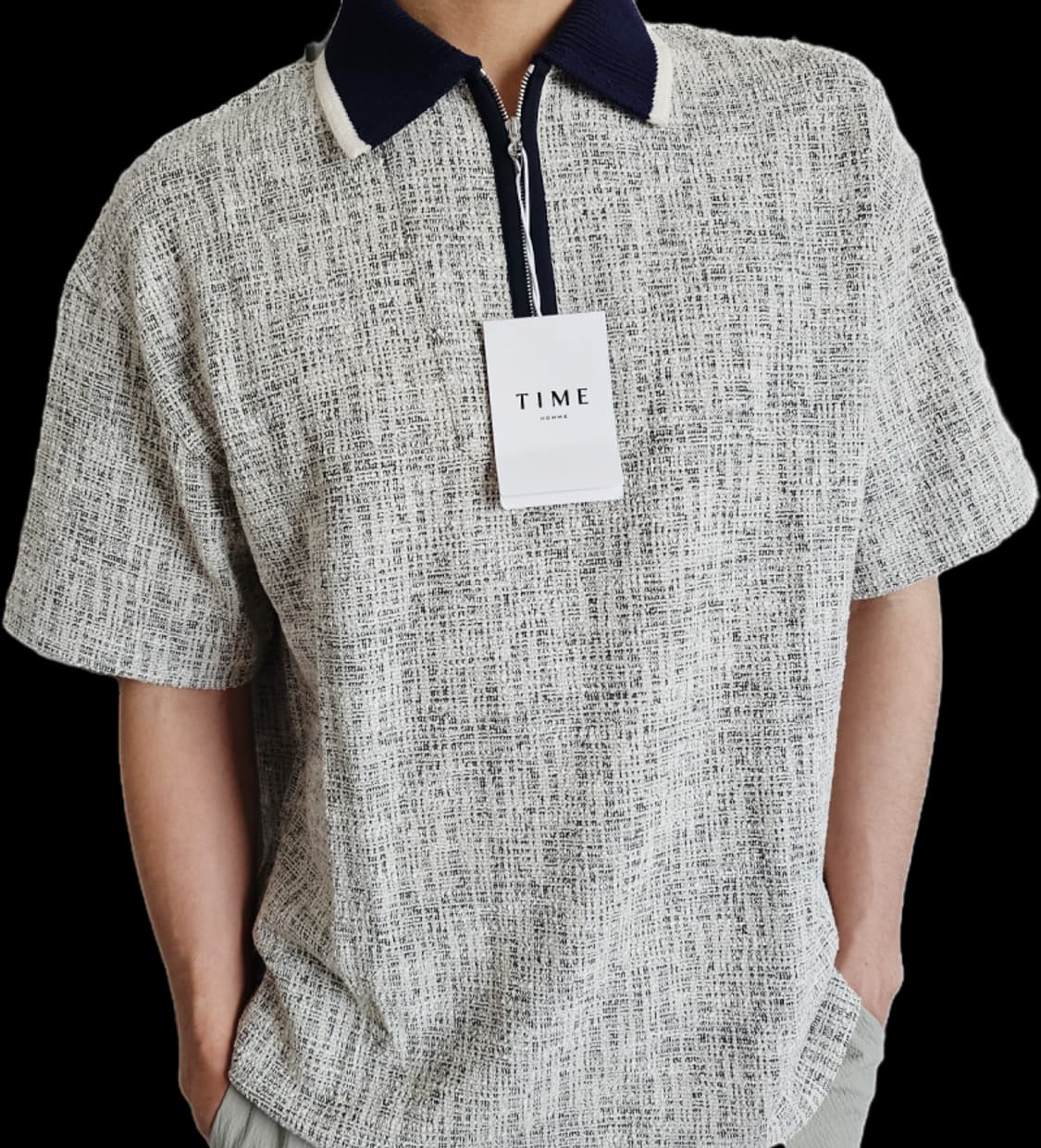 타임옴므 린넨 블렌드 카라티 상품이미지1