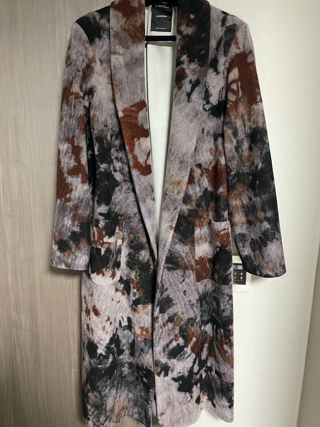 CANESA 남성 캐시미어 코트 상품이미지1