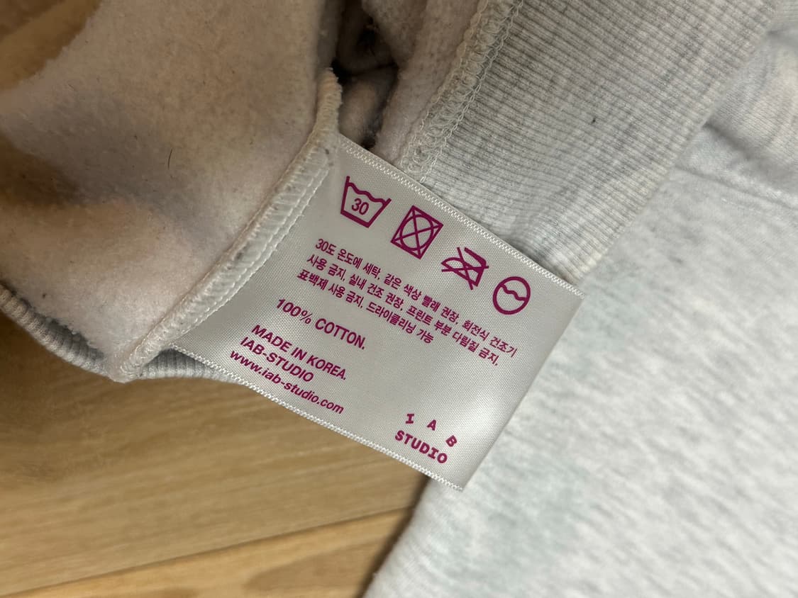 아이앱스튜디오 후드 라이트그레이 상품이미지5