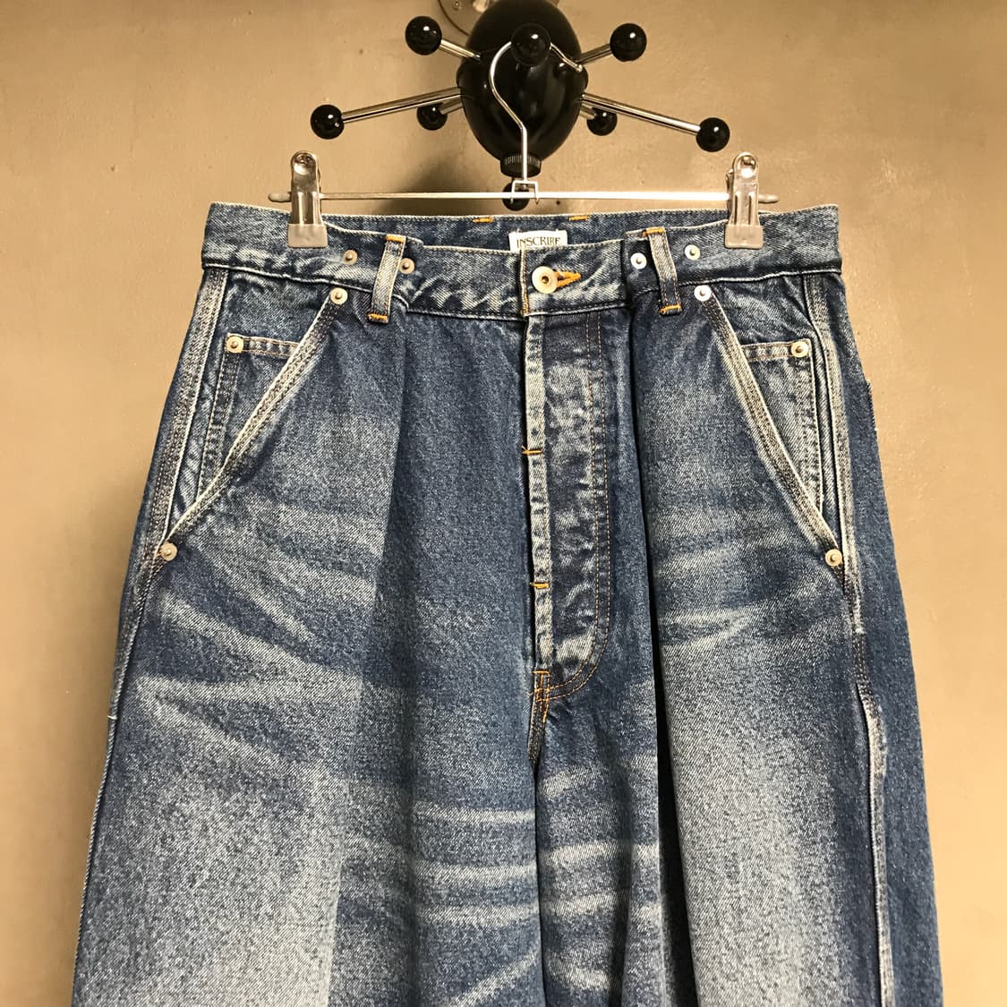 인스크리어 와이드 데님 팬츠 31(W) 상품이미지2