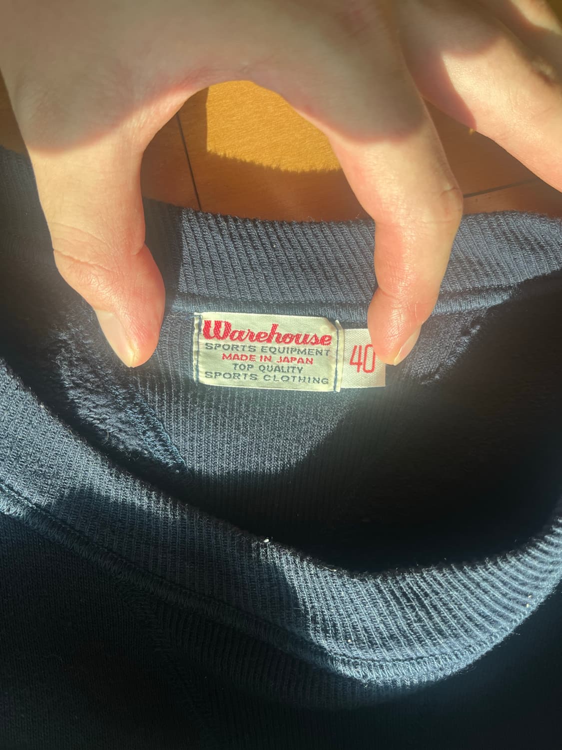 웨어하우스 Lot 401 W TURNER 네이비 40 상품이미지5