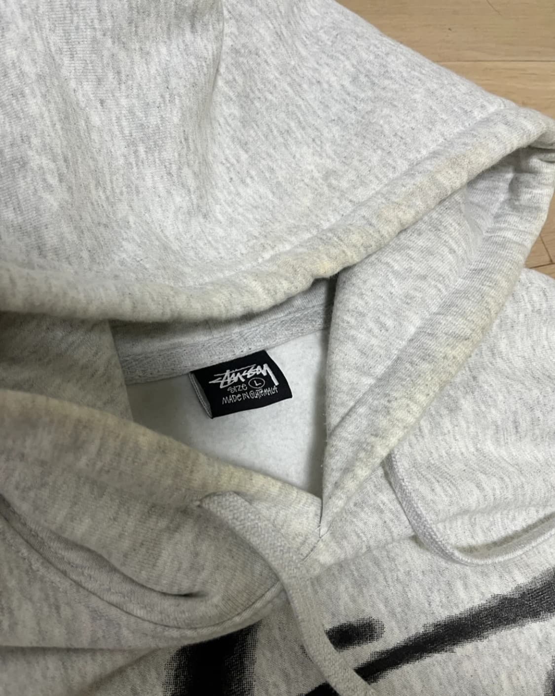 스투시 디지스탁 그레이 L 상품이미지6