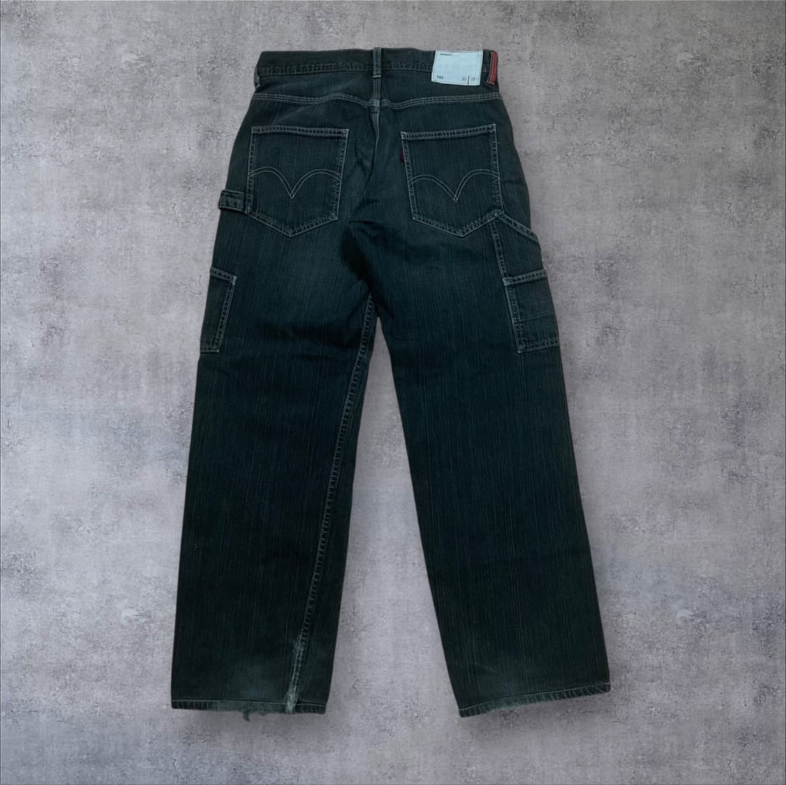 희귀) 리바이스 702 빈티지 카펜터 워크 데님 팬츠 상품이미지2