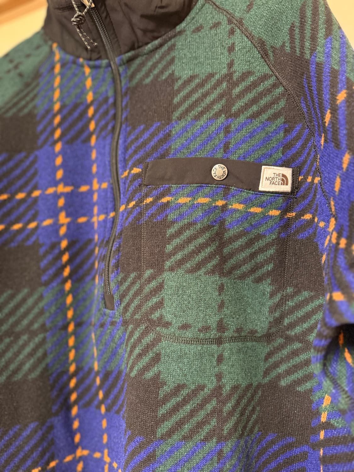 노스페이스 하프짚업 플리스 xl 상품이미지2