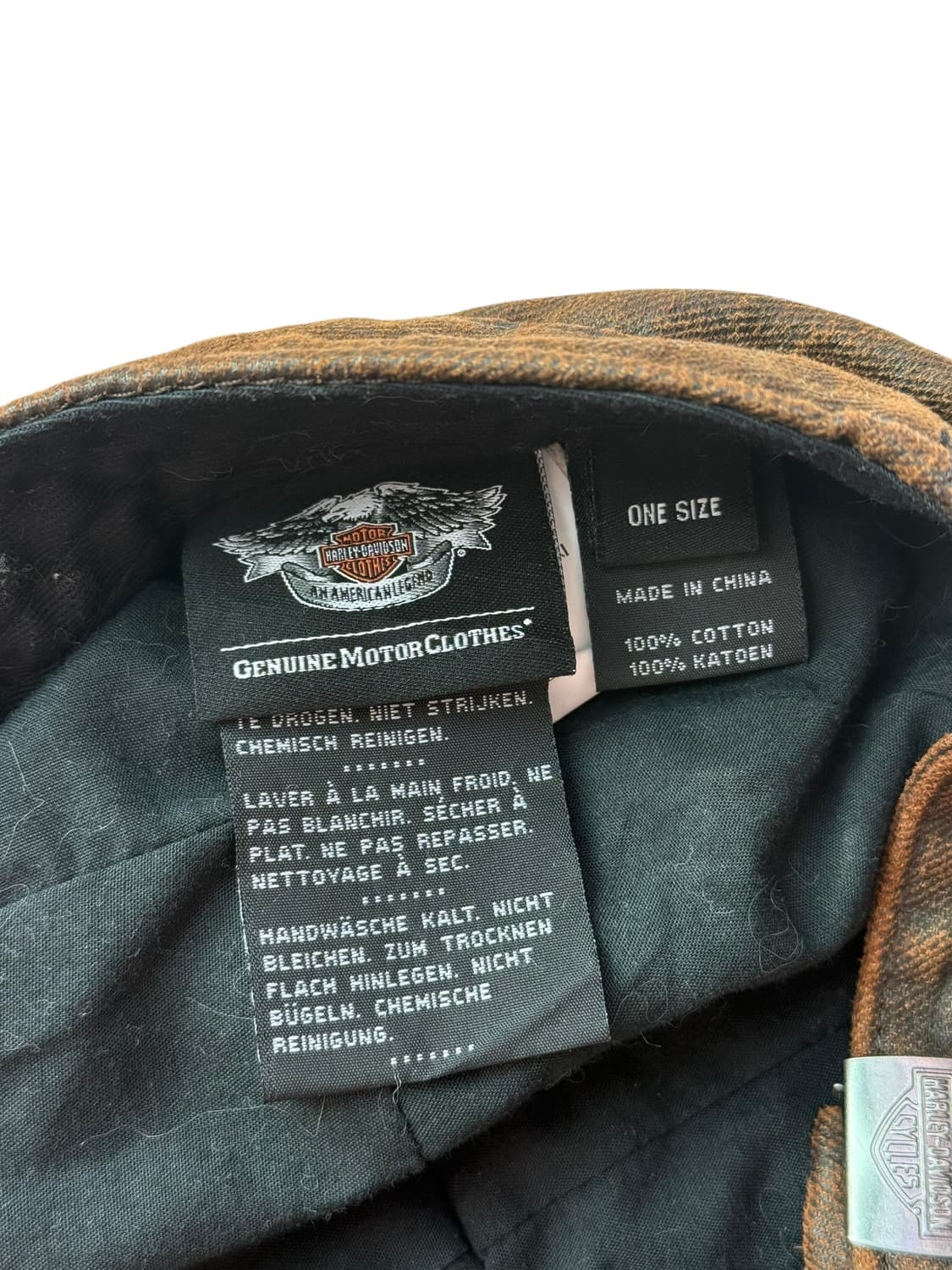 할리데이비슨 워싱 빵모자  상품이미지5