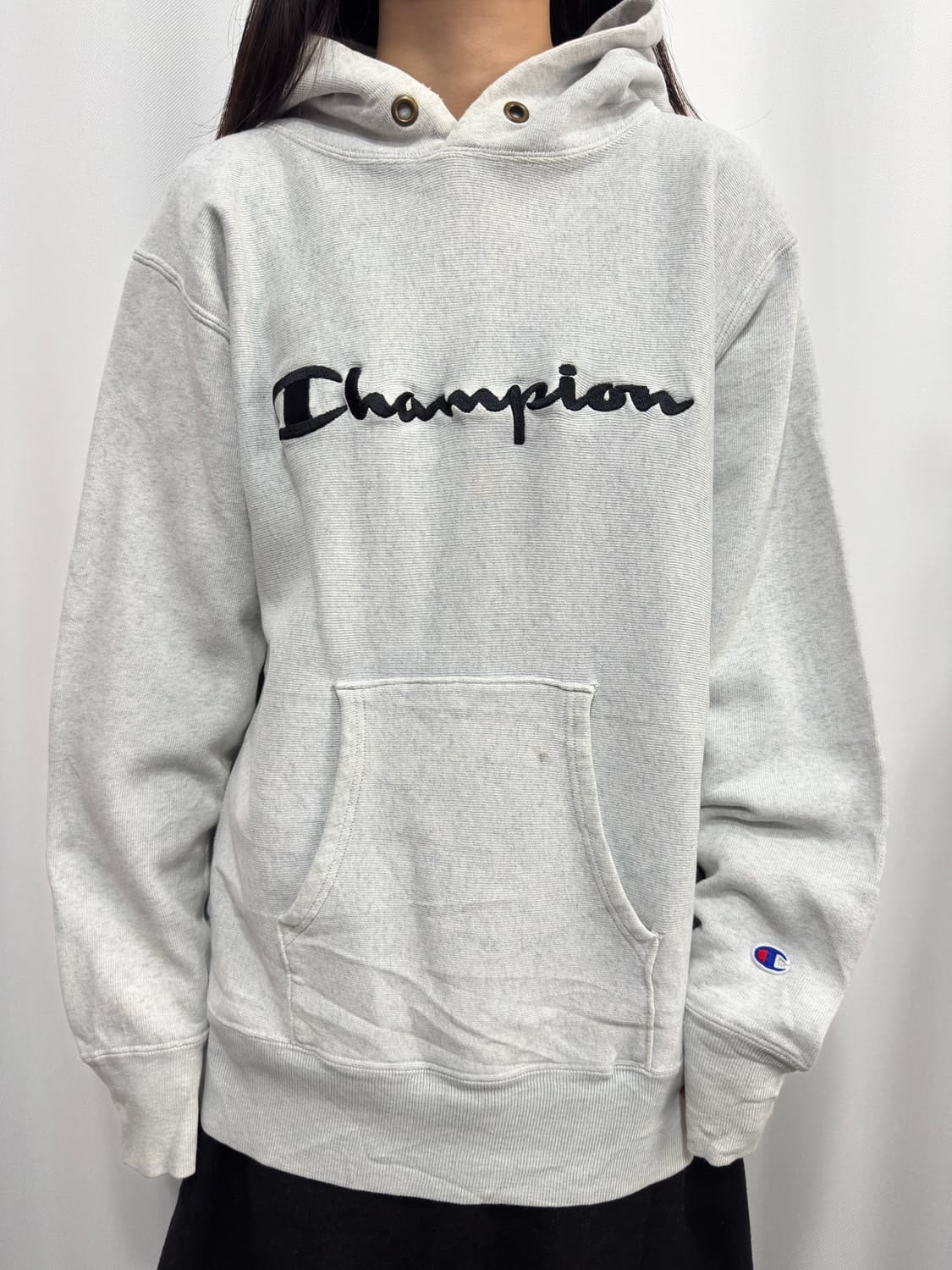 champion logo hoodie 상품이미지1
