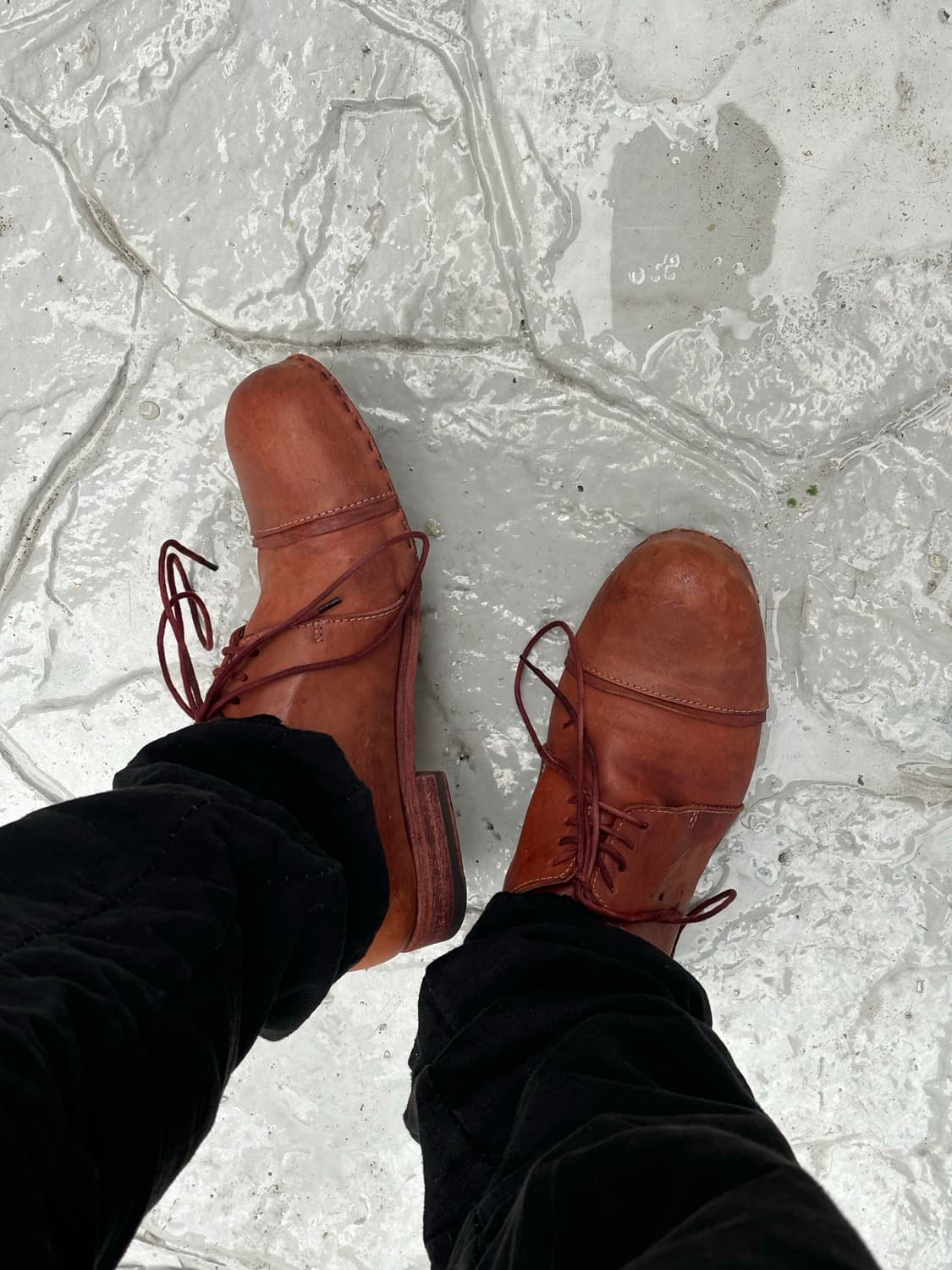 10sei0otto red derby shoes 41 상품이미지1