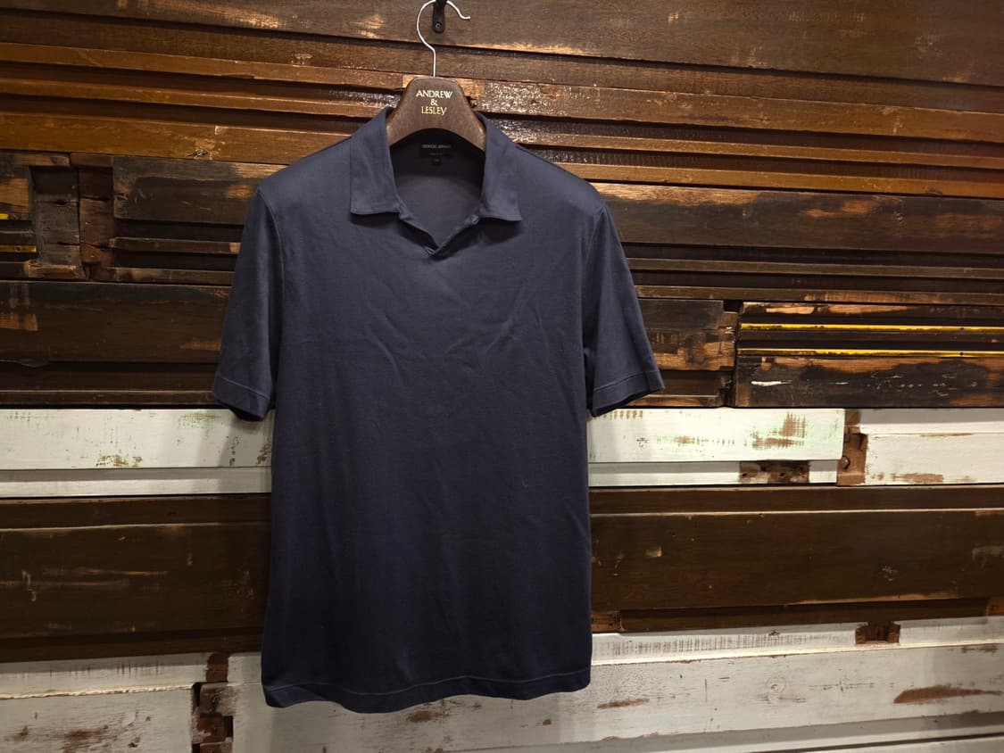 조르지오 아르마니 오픈칼라넥 티셔츠 상품이미지3