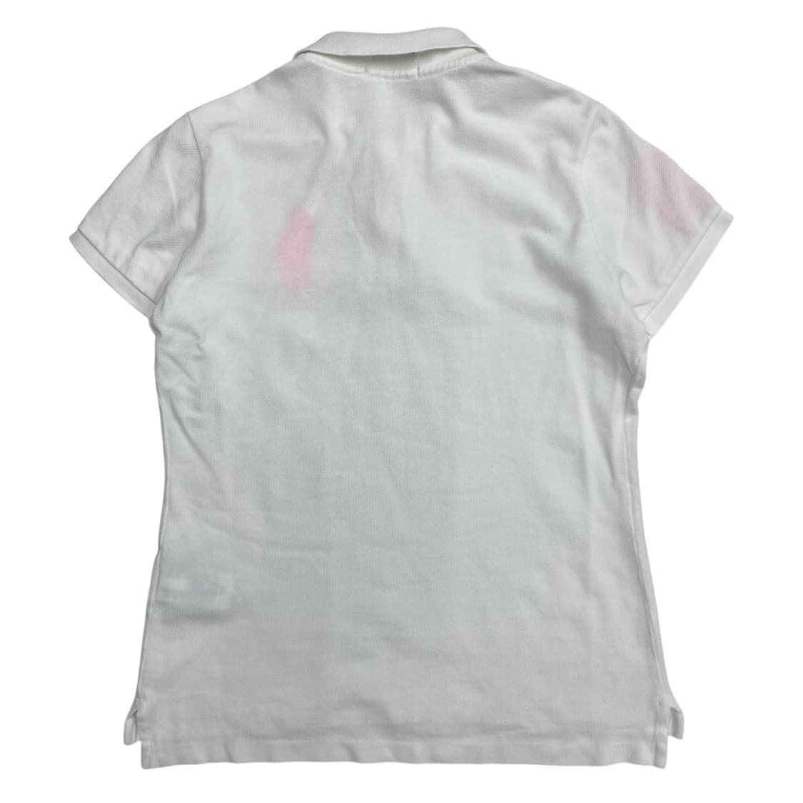 폴로 랄프로렌 핑크 빅포니 화이트 pk 반팔 M 상품이미지3