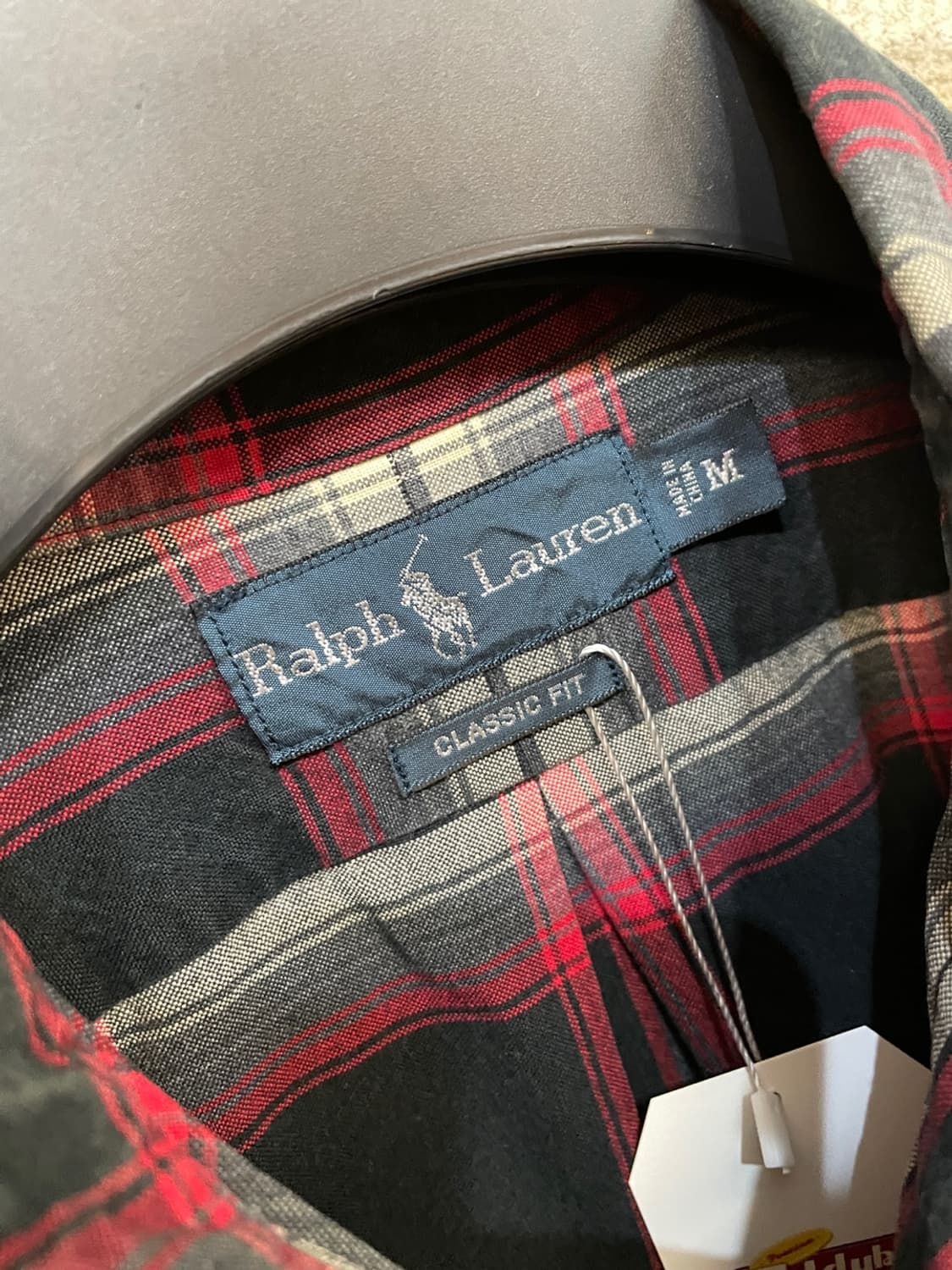 폴로 랄프로렌 코튼 체크 셔츠  상품이미지4