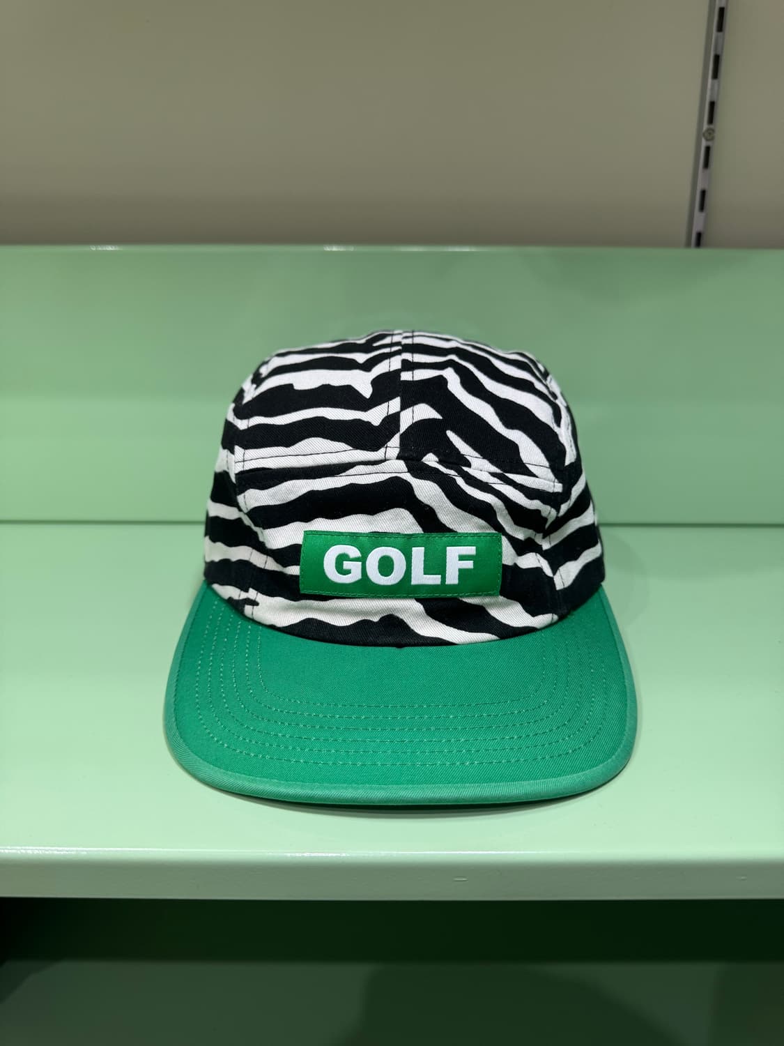 Golf wang 16fw zebra camp cap🧢 상품이미지1