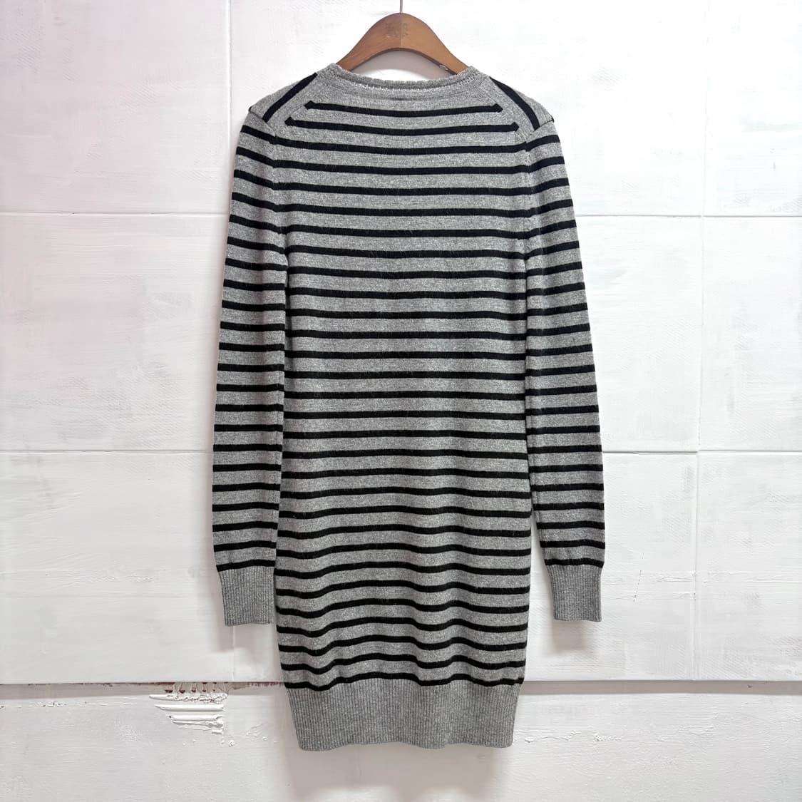 라코스테 라이브 스트라이프 니트 원피스 XS 상품이미지5