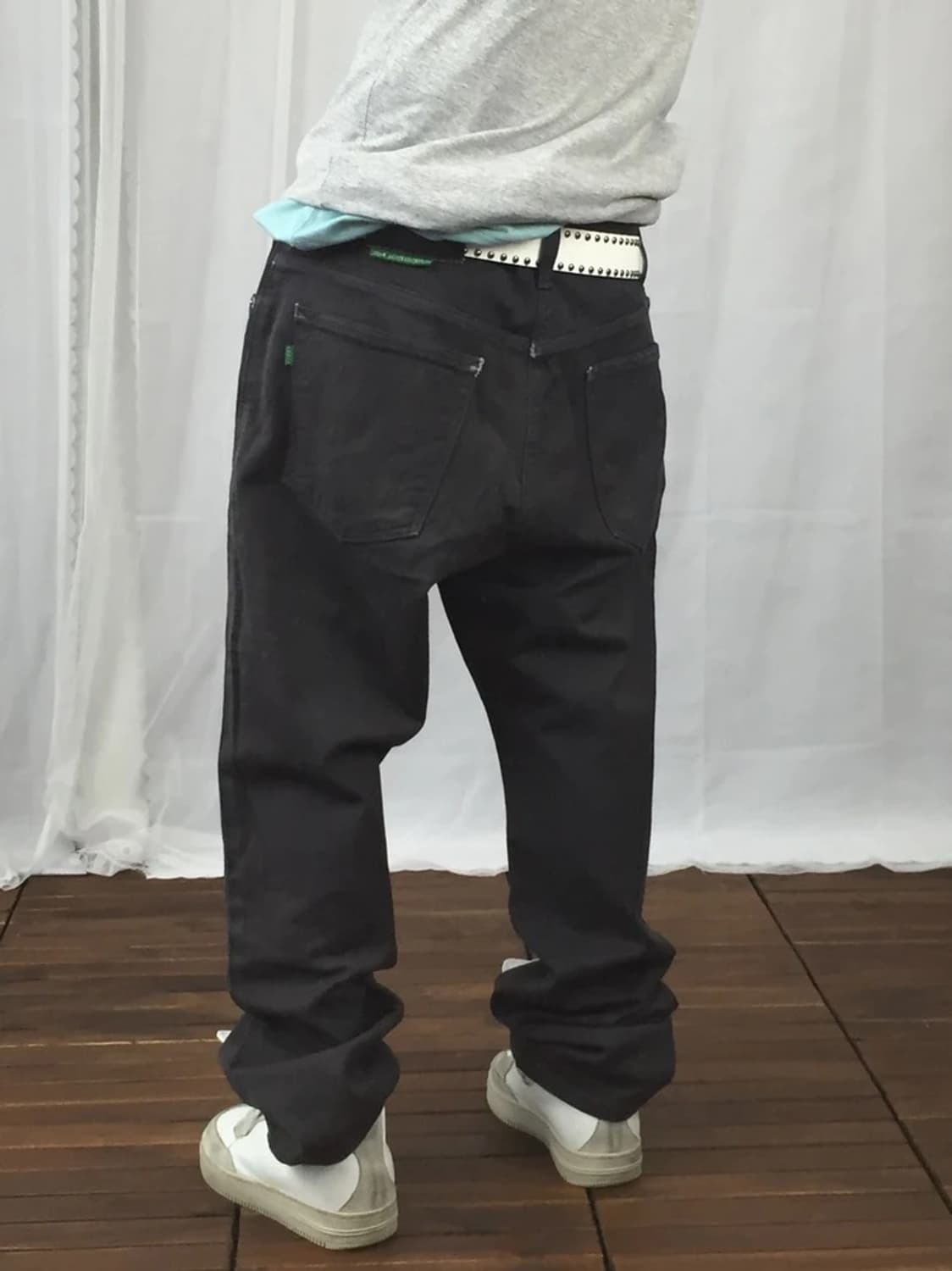 EDWIN EF403 Black Denim Pants 상품이미지2