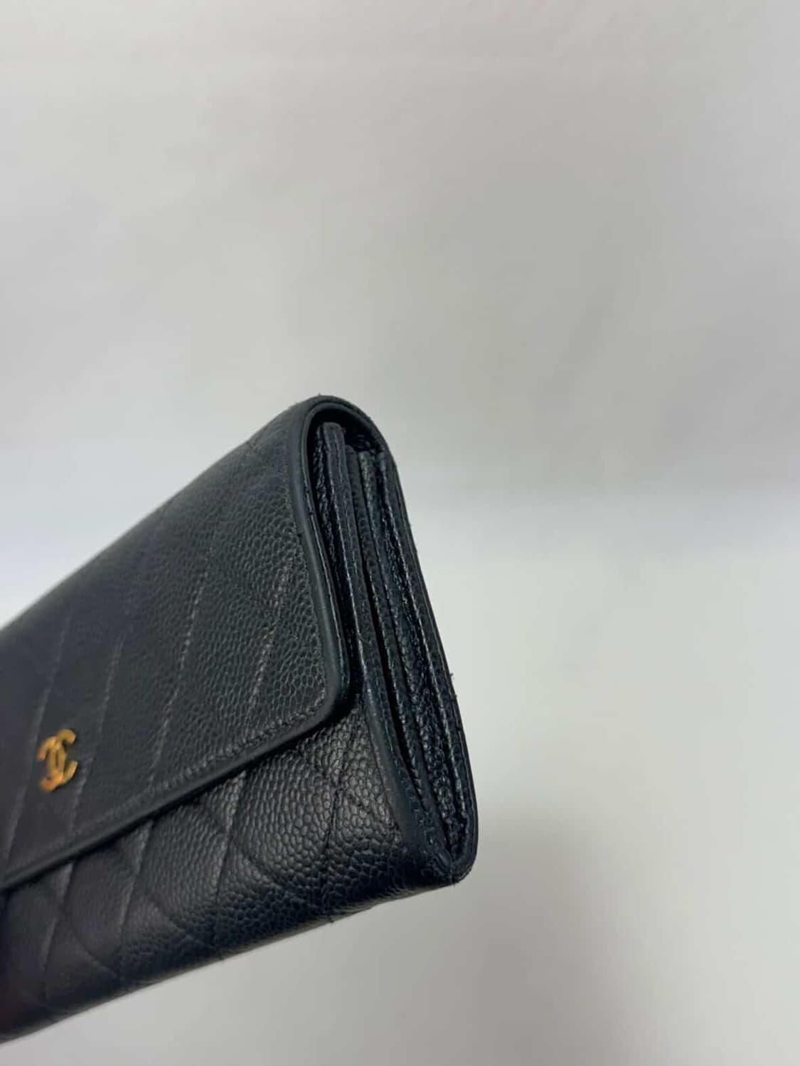 샤넬 캐비어 금장 장지갑 상품이미지6