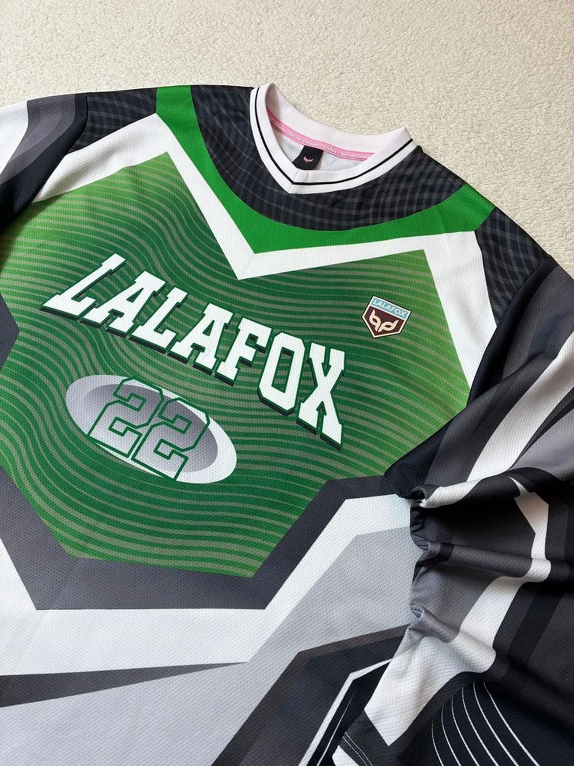 라라폭스 23ss 스포티 오버 롱 슬리브 져지 PN6879 상품이미지3