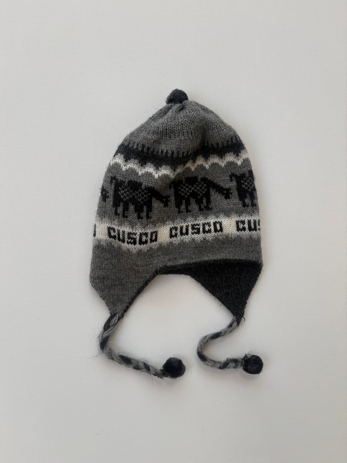 Handmade knit Earflap Fleece(#002) 상품이미지1