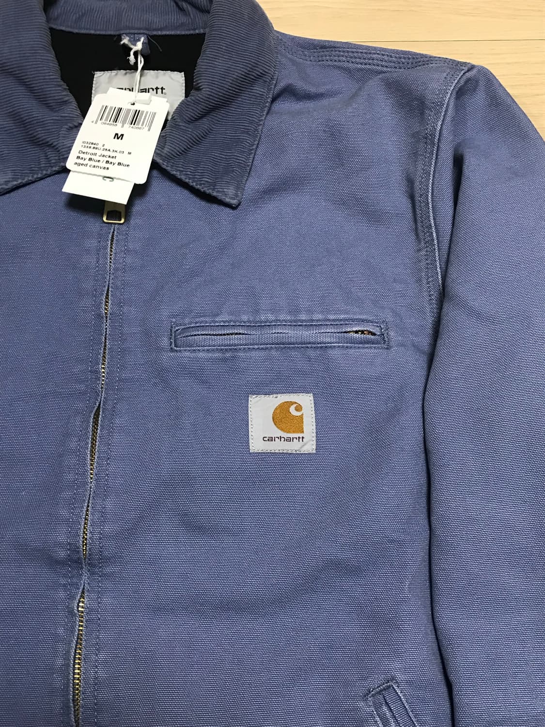 [M] 칼하트 디트로이트 블루 자켓 1회착 새상품급 상품이미지2