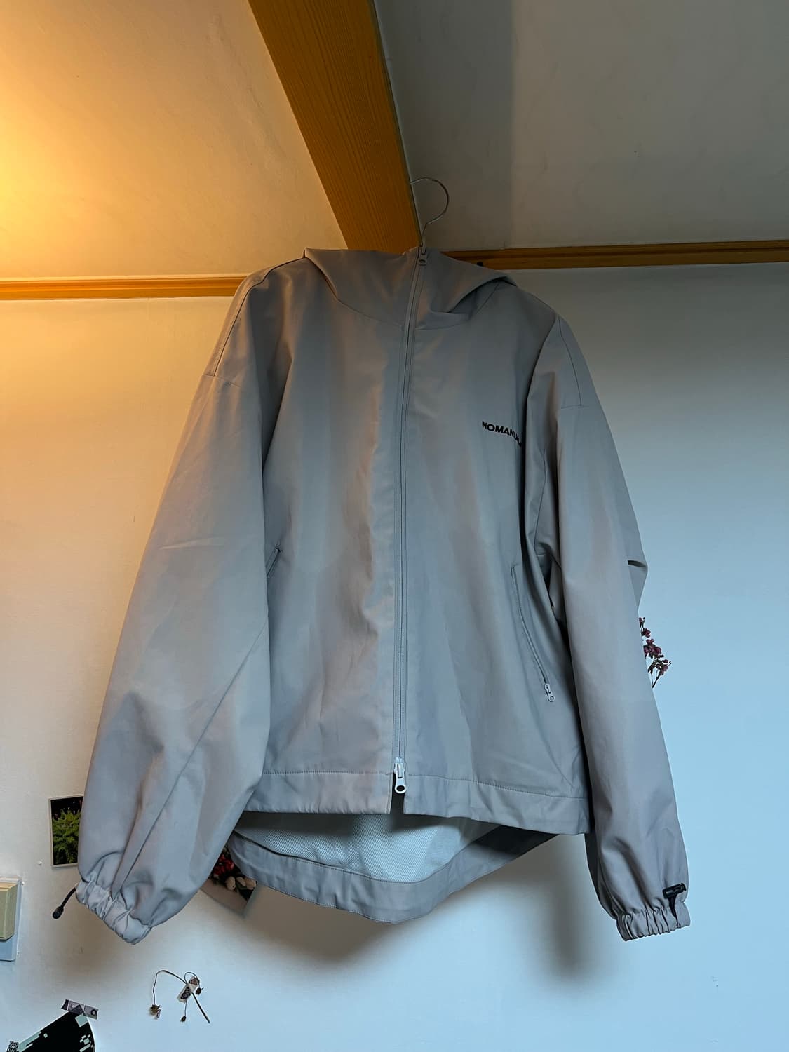 PENON WIND SHELL - WARM GRAY 상품이미지5