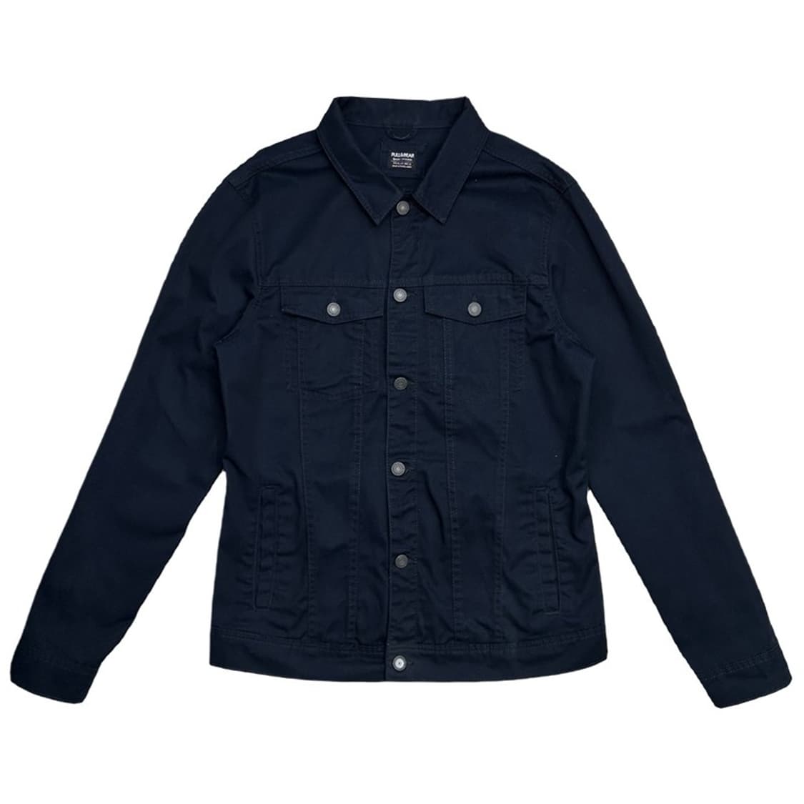 풀앤베어 데님 트리커 재킷 네이비 OS 상품이미지1