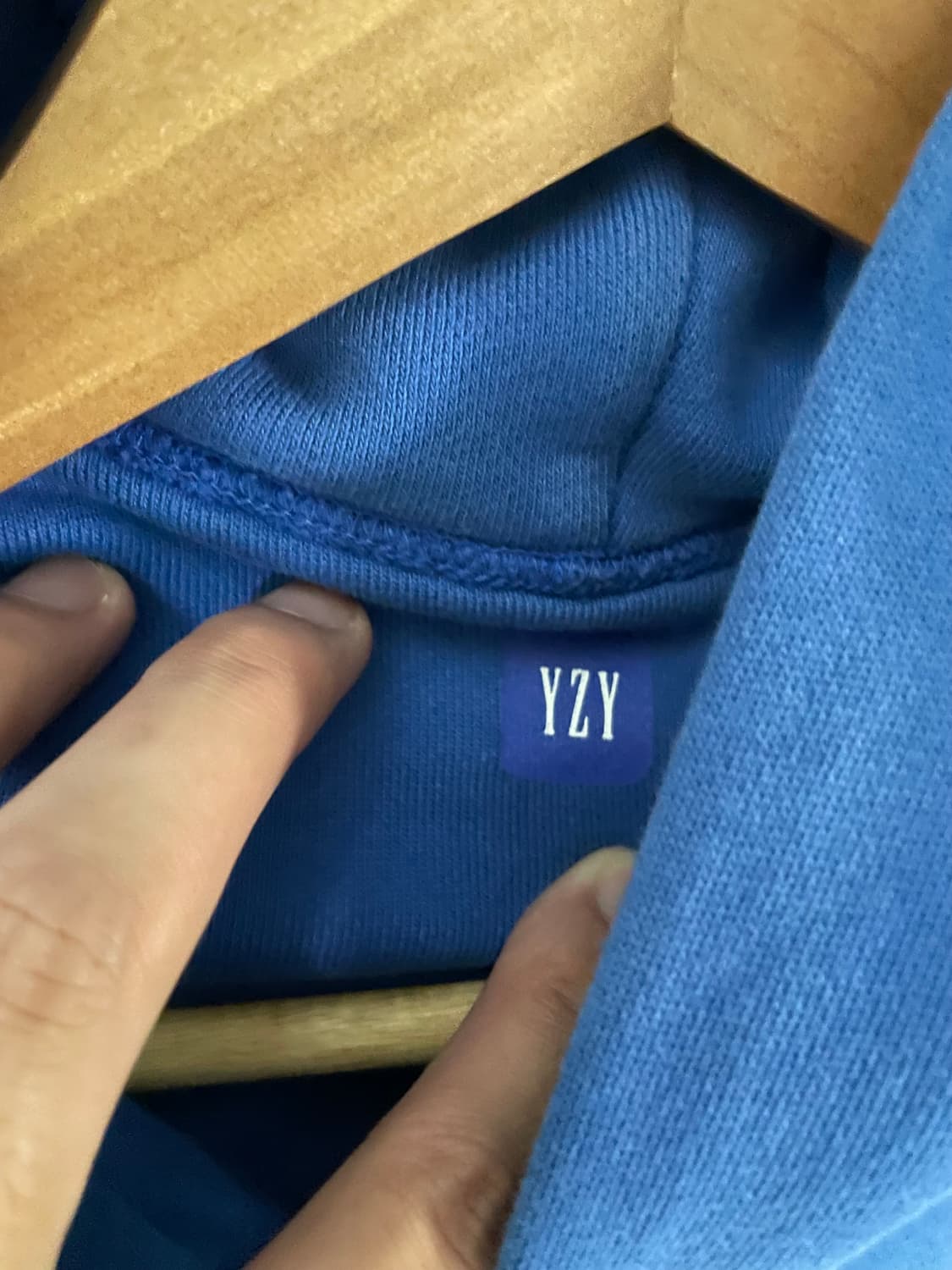 이지갭 후드 블루 L 상품이미지4