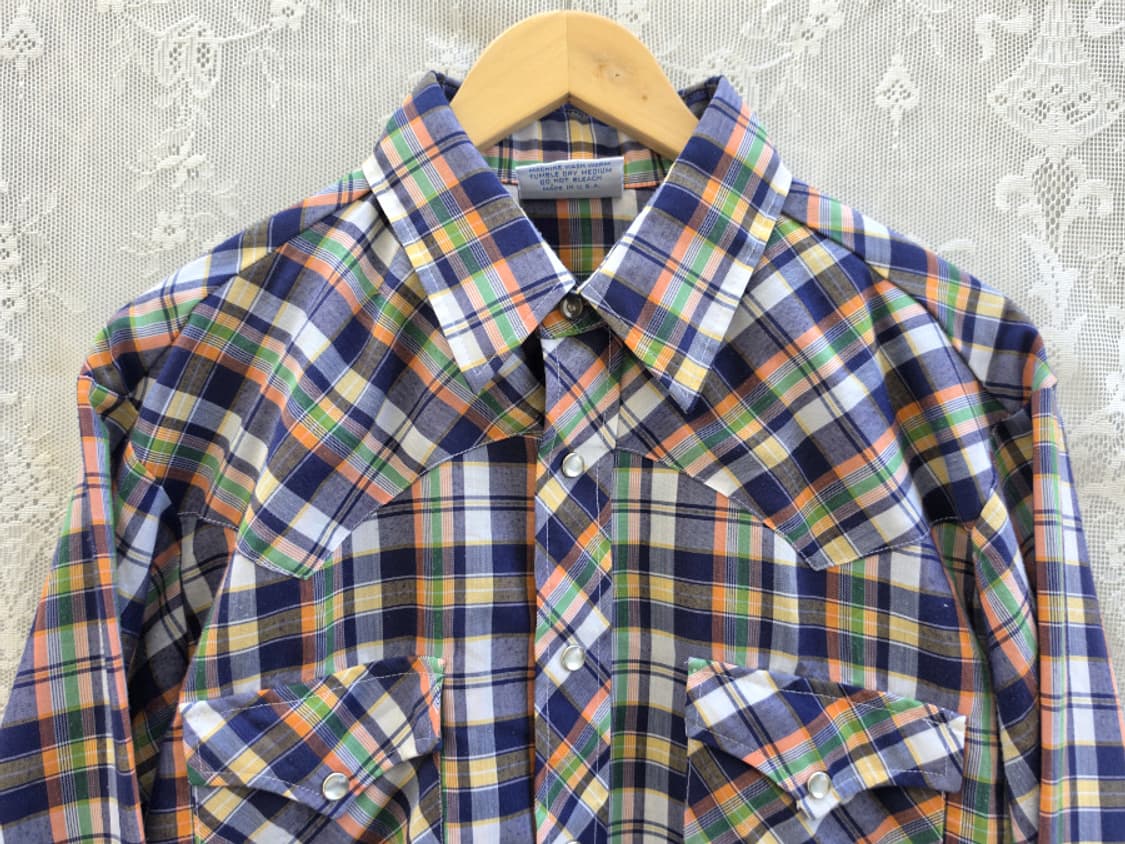 70-80s 엘데라도 브리치스 웨스턴 셔츠 (made in usa) 상품이미지2