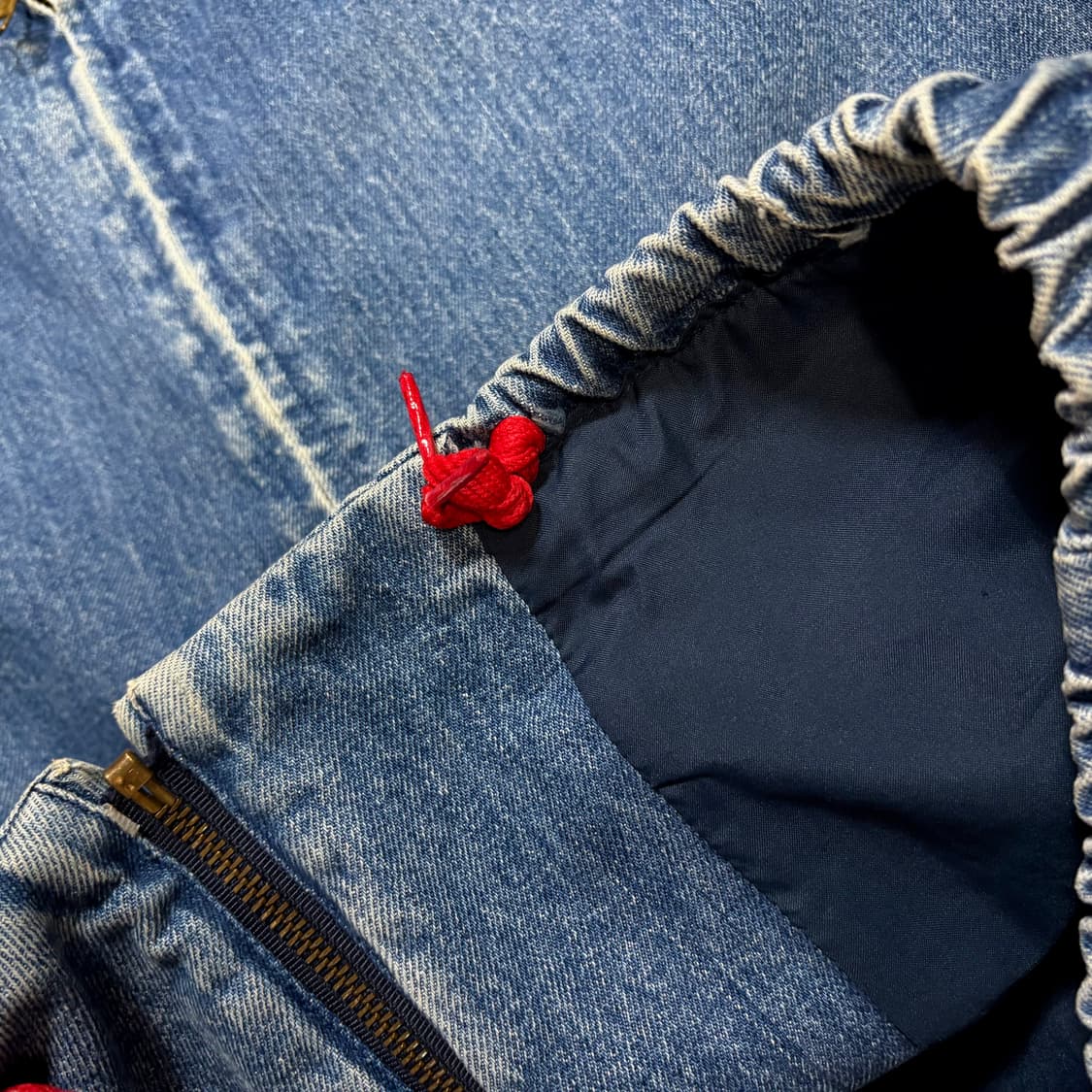 폴로 레드 로고 청자켓 90‘s 상품이미지5