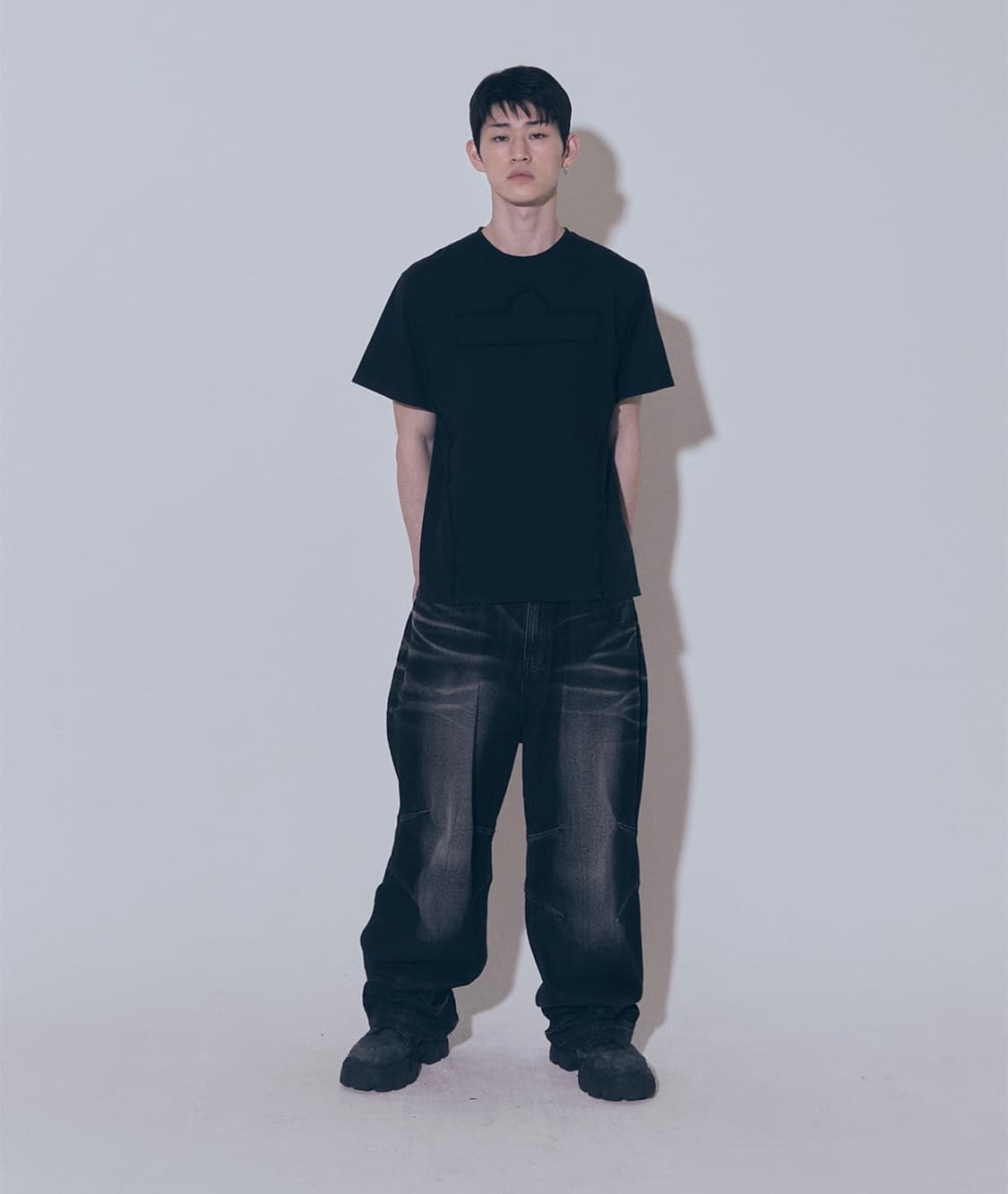 비엠알 Wave Washing Wide Denim Pants xs 상품이미지1