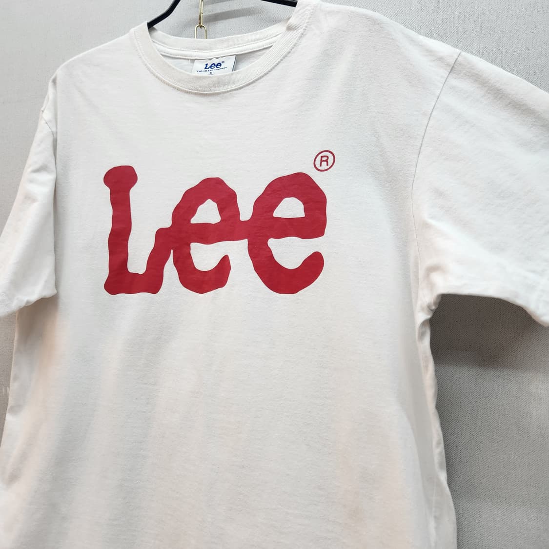 Lee 빅 로고 프린팅 반팔티 M(남여공용) 상품이미지2