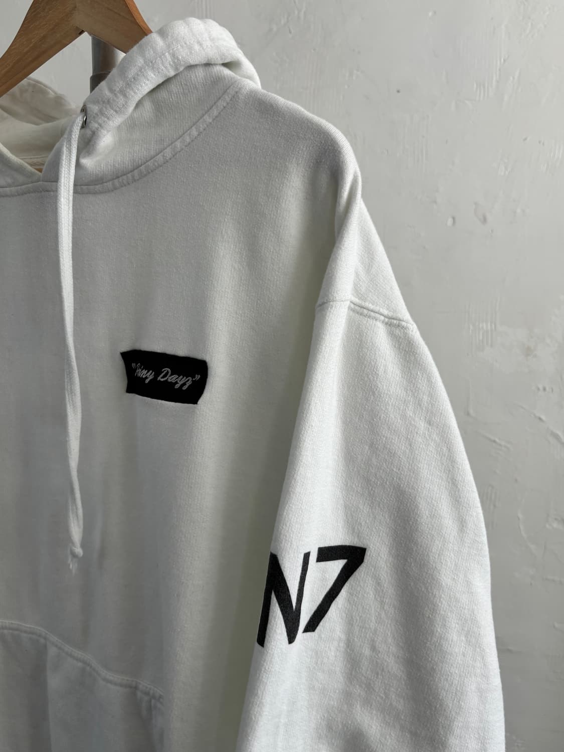 Stussy x Nexus7 스투시 x 넥서스세븐 스탁 로고 화이트 후드 상품이미지8