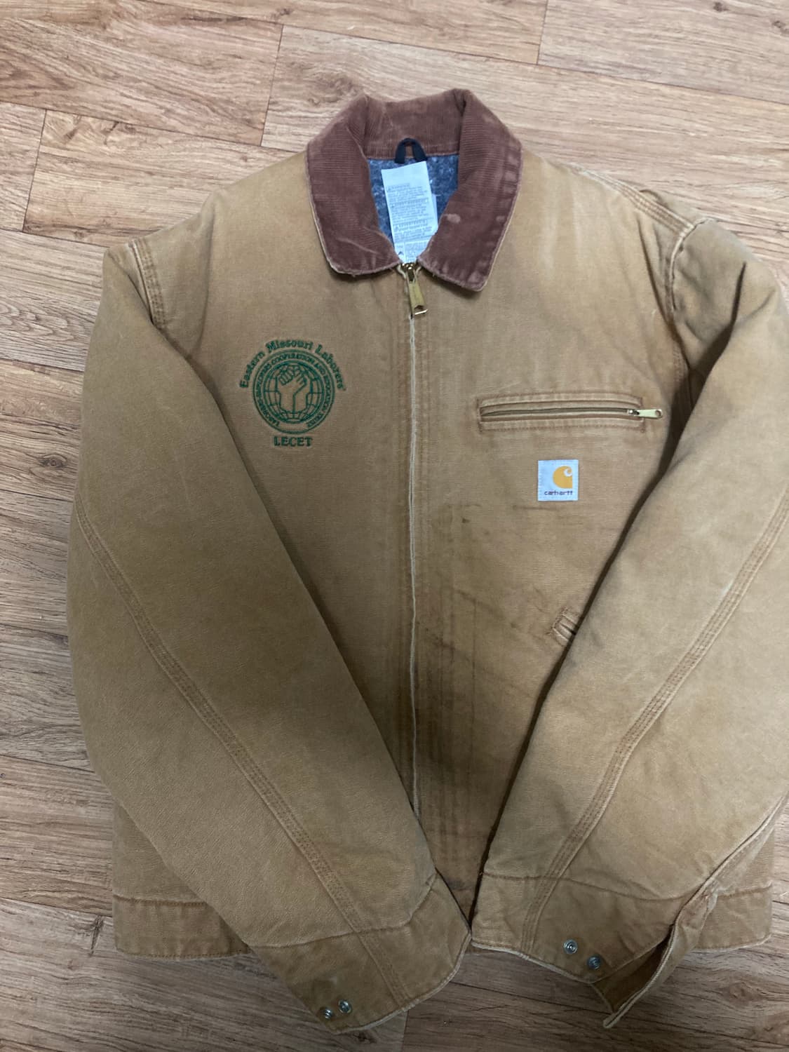 칼하트 j01 워크자켓 상품이미지2