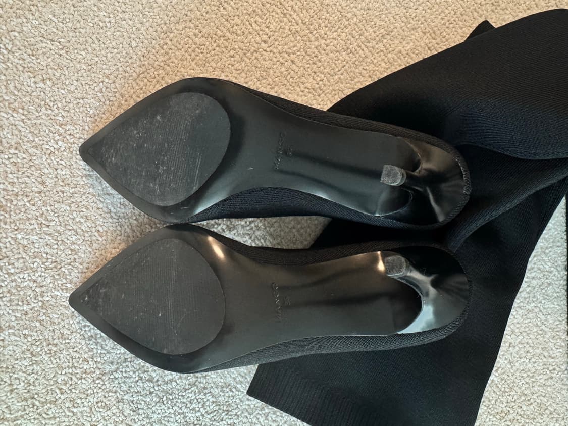 MANGO Knee Heel boots  상품이미지2