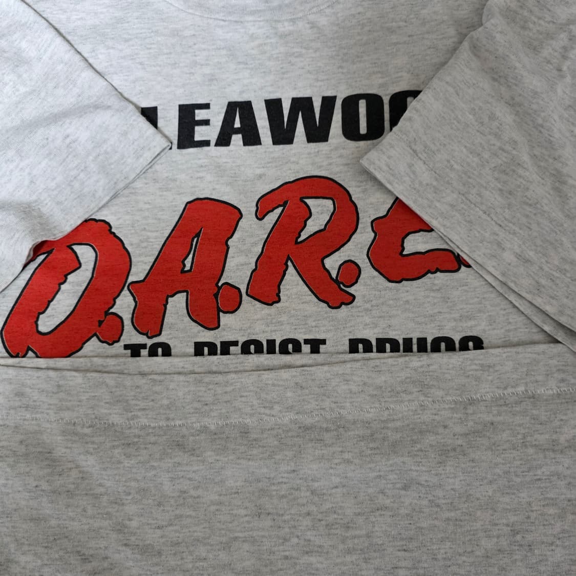 [XL] 90s 빈티지 DARE 티셔츠 그레이 ver. 후룻 그레이 상품이미지3
