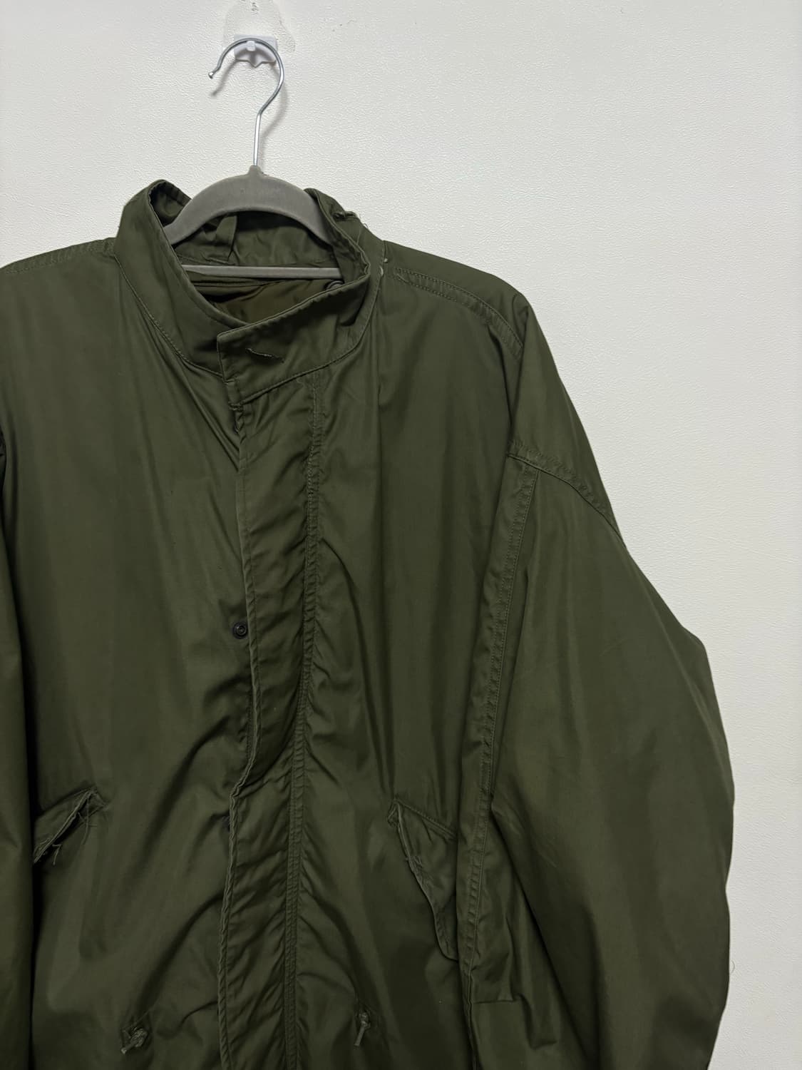 오리지널 M-65 피쉬테일 은지퍼 개파카 상품이미지3